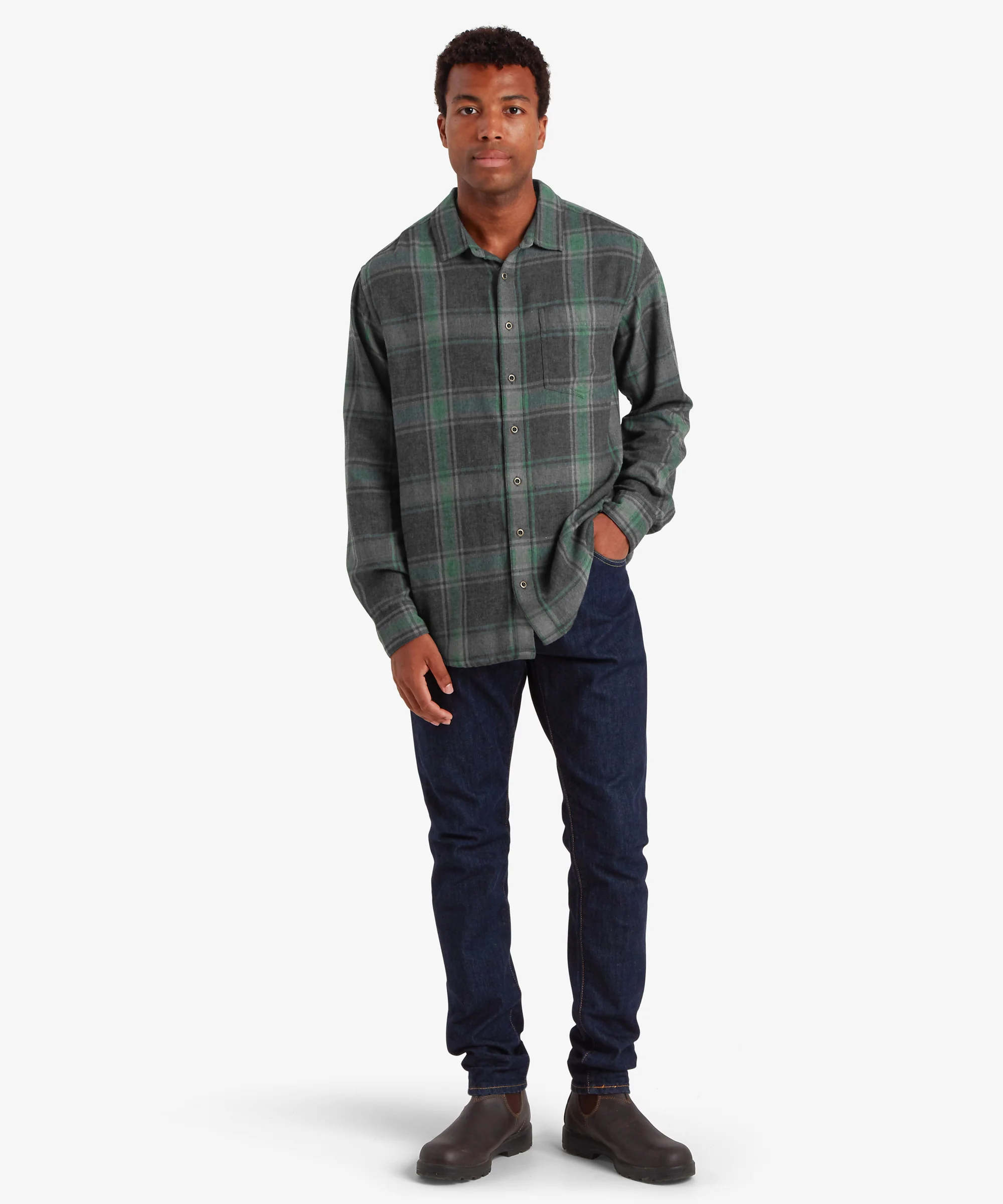 Batsa Long Sleeve Shirt - Black - Image 3