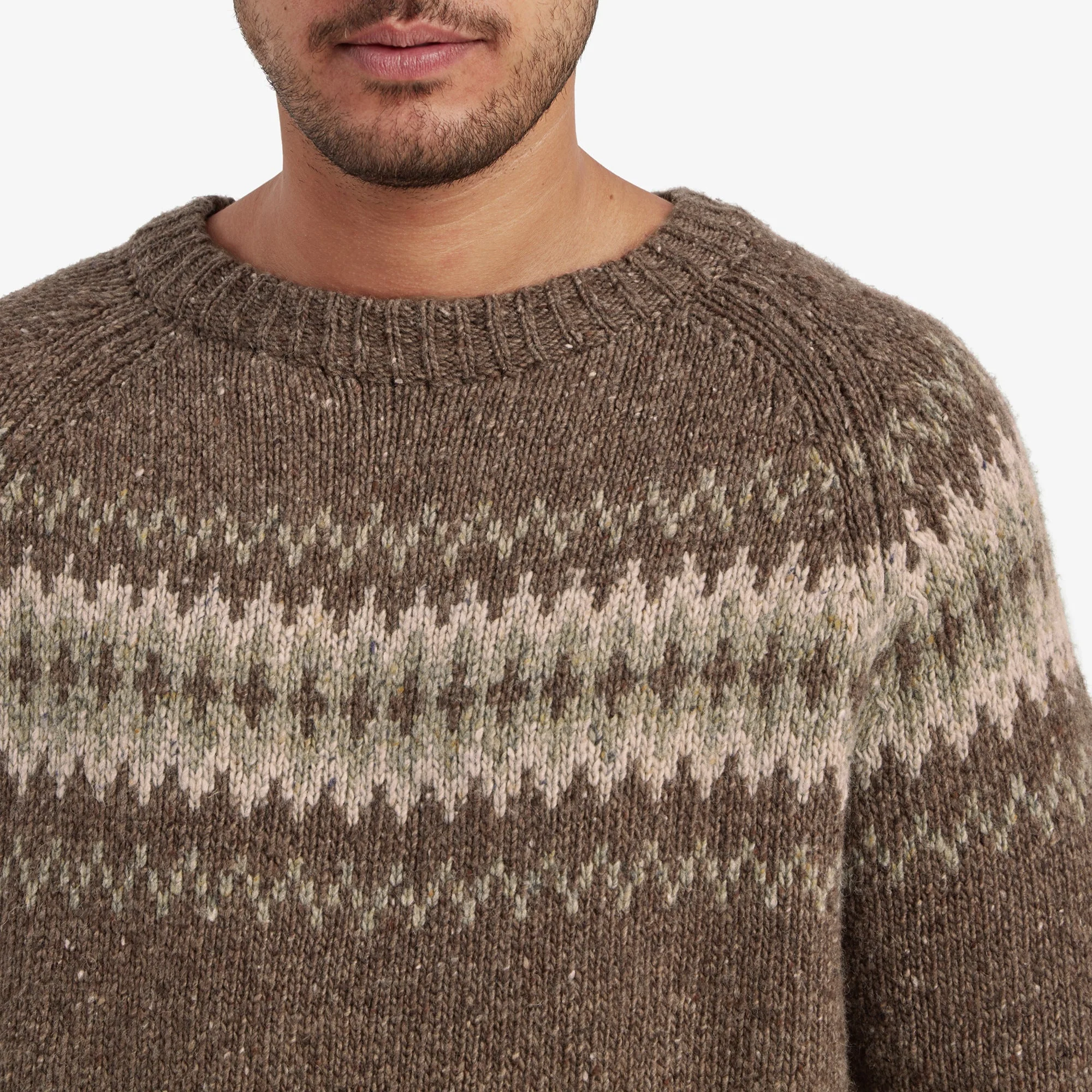 Dumji Sweater - Cappuccino Multi - Image 6