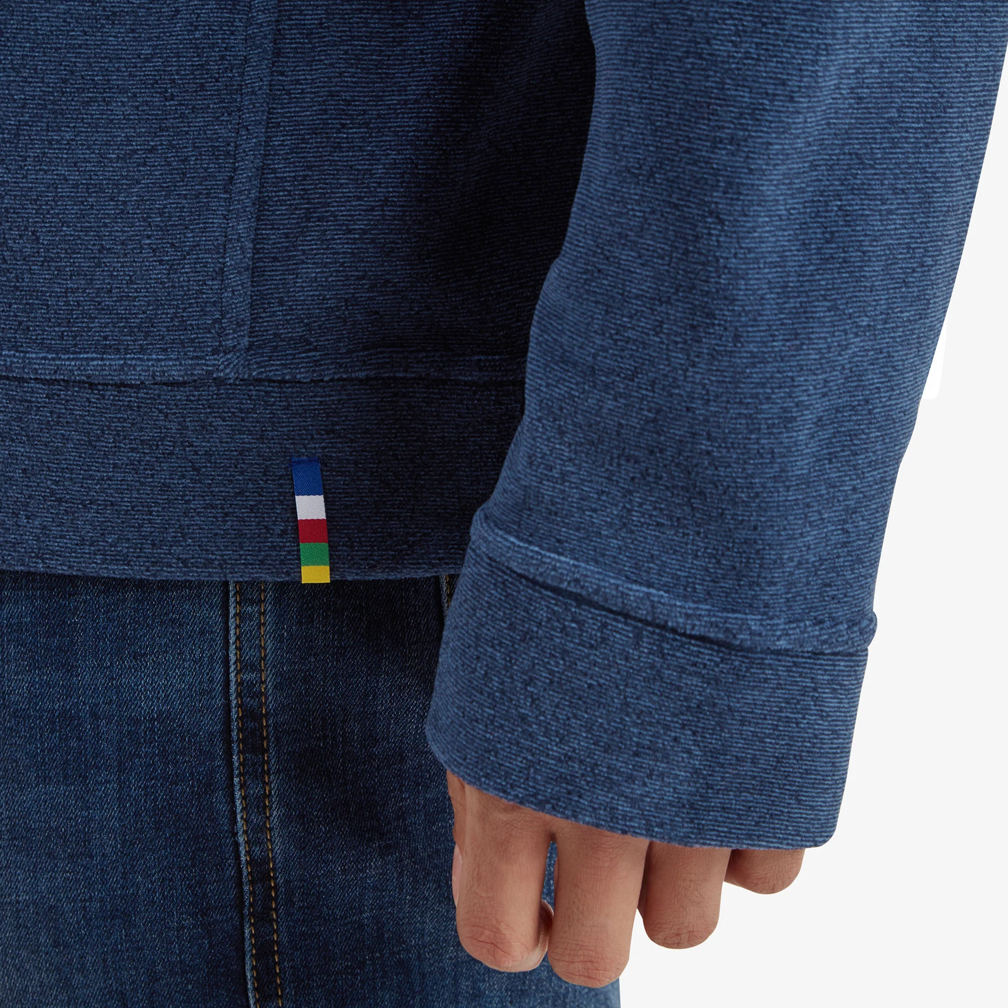Rolpa Eco Fleece Crew - Rathee Blue - Image 6