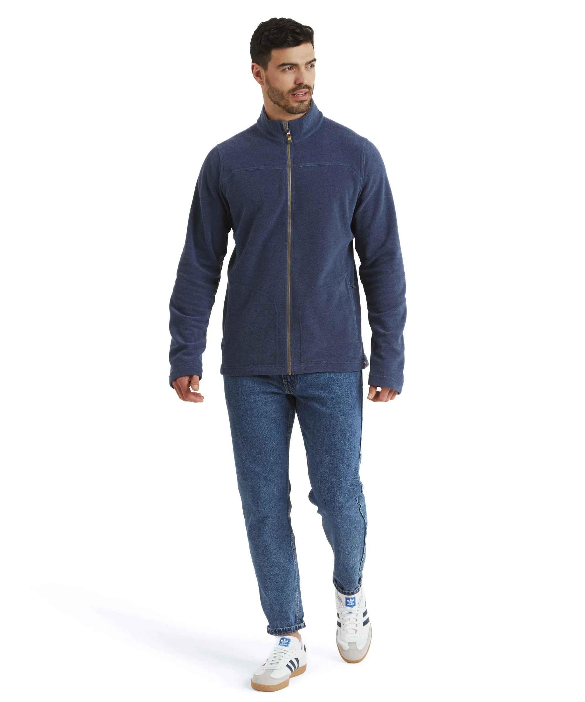Rolpa Eco Fleece Jacket - Rathee Blue - Image 3