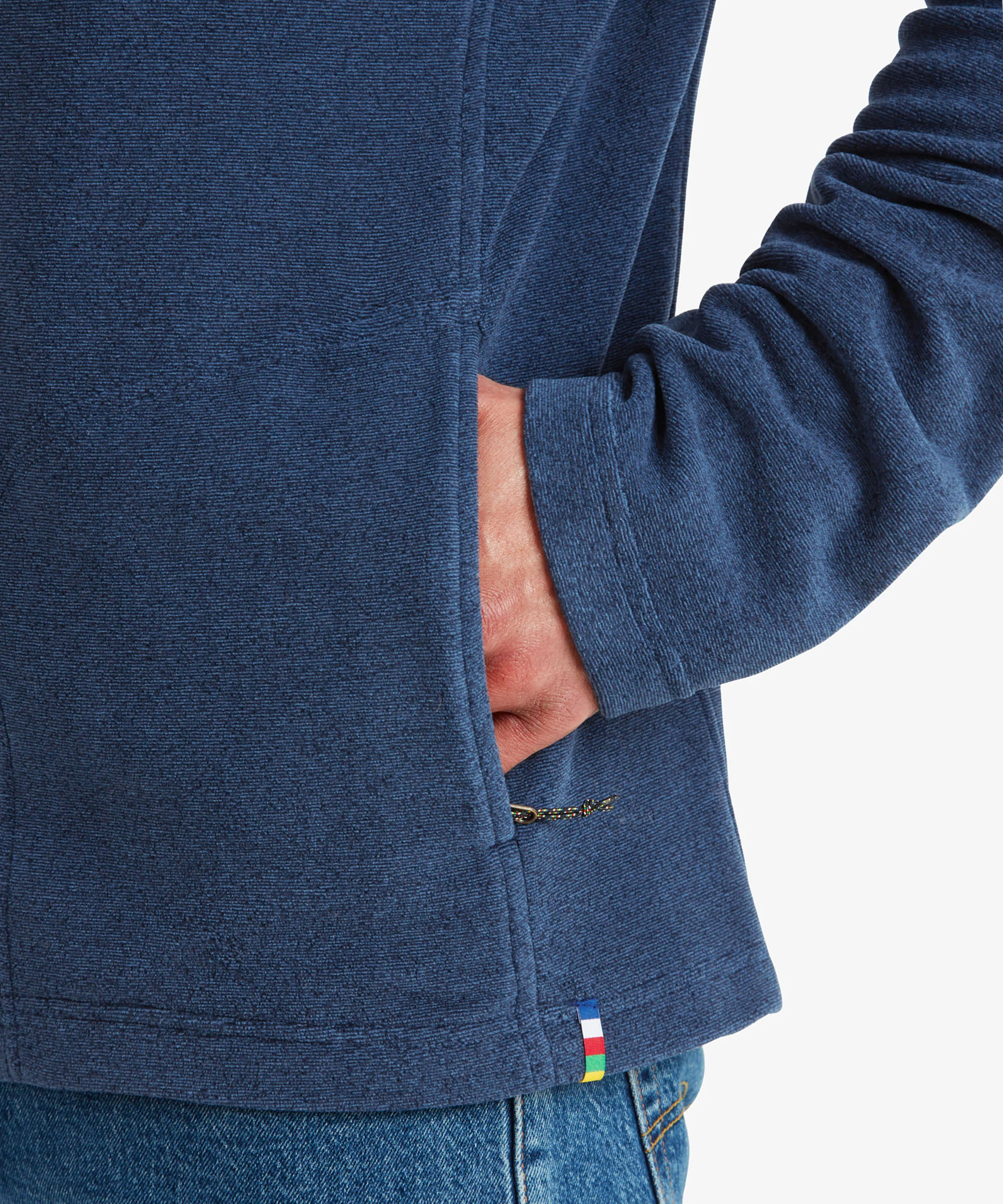 Rolpa Eco Fleece Jacket - Rathee Blue - Image 7