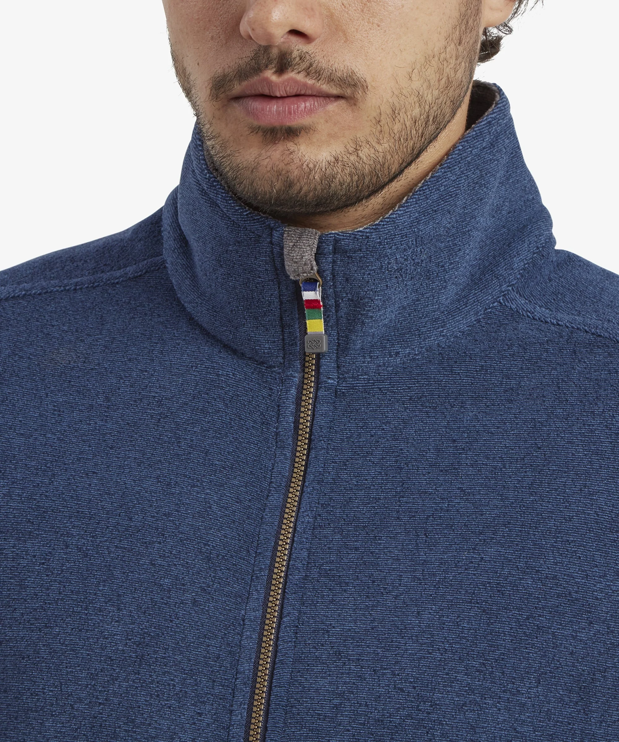 Rolpa Eco Fleece Vest - Rathee Blue - Image 6