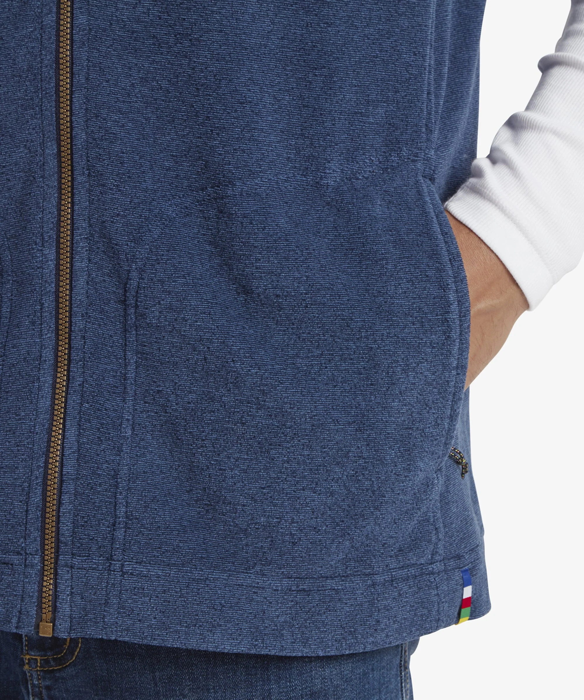 Rolpa Eco Fleece Vest - Rathee Blue - Image 7