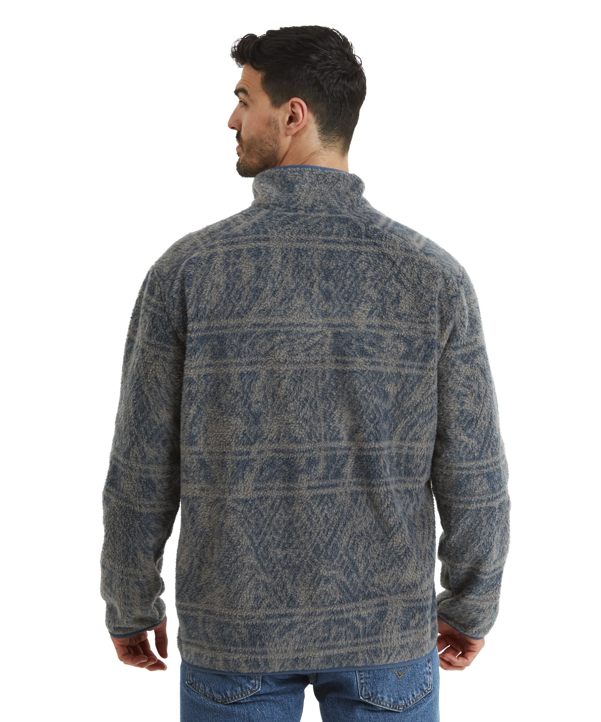 Uddesya Sherpa Fleece Jacket - Monsoon Topo - Image 5