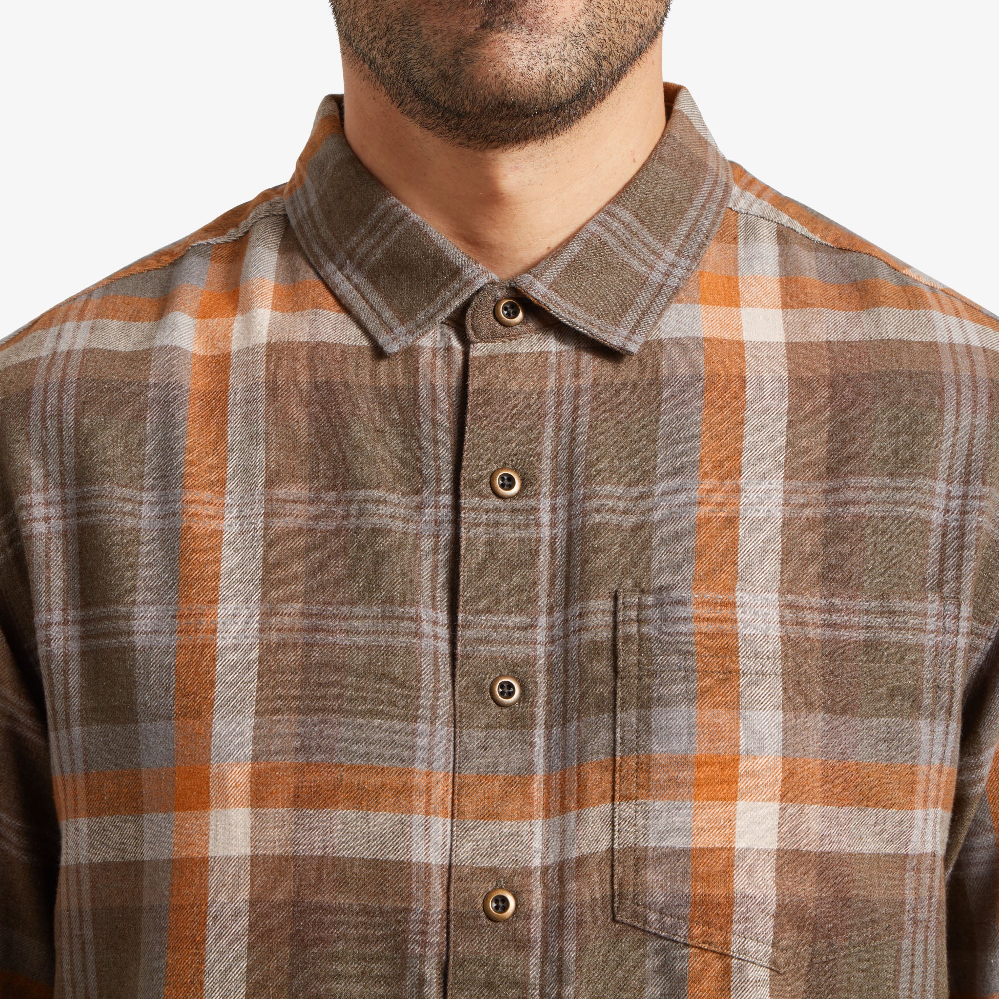 Yama Long Sleeve Shirt - Bardiya Sand - Image 4