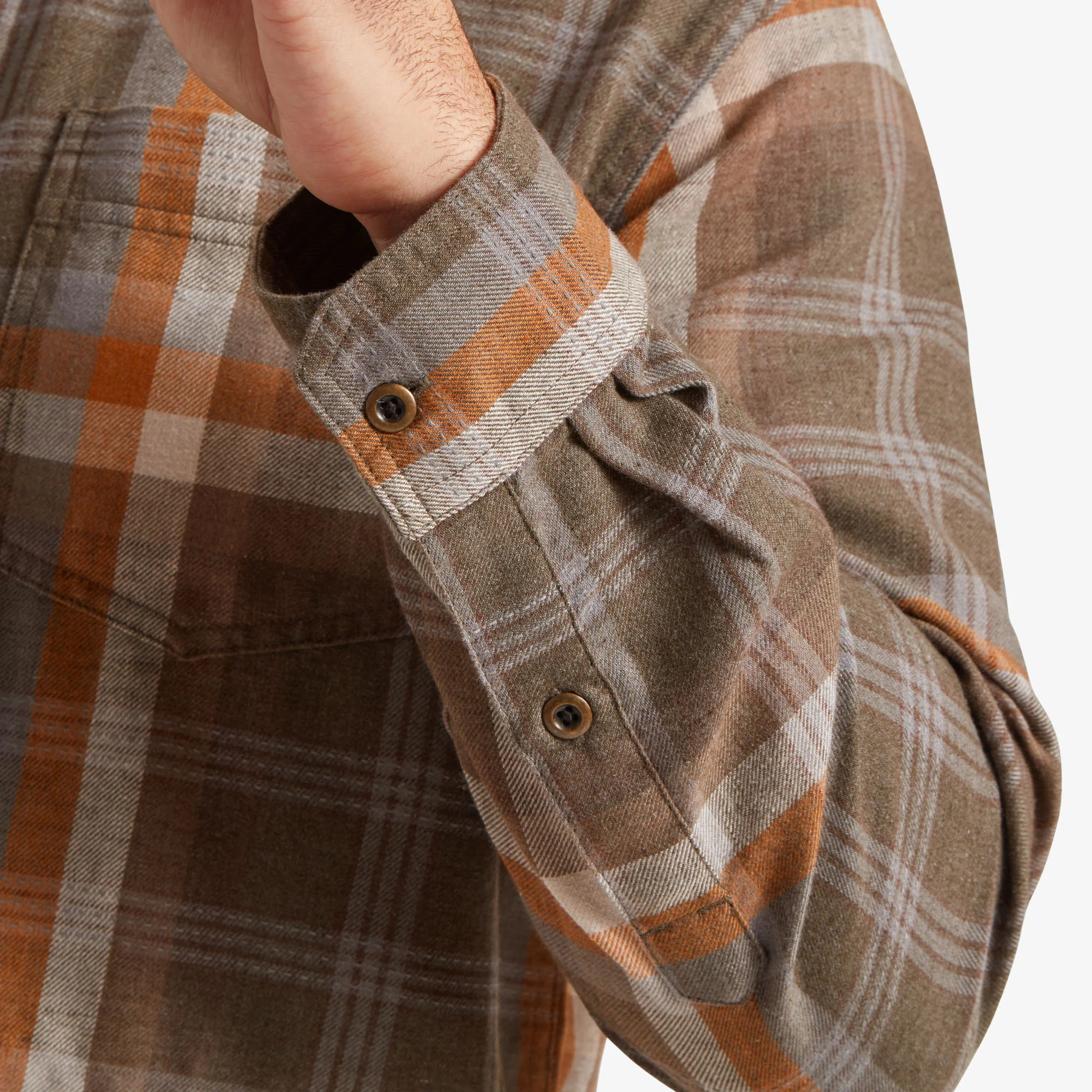 Yama Long Sleeve Shirt - Bardiya Sand - Image 5