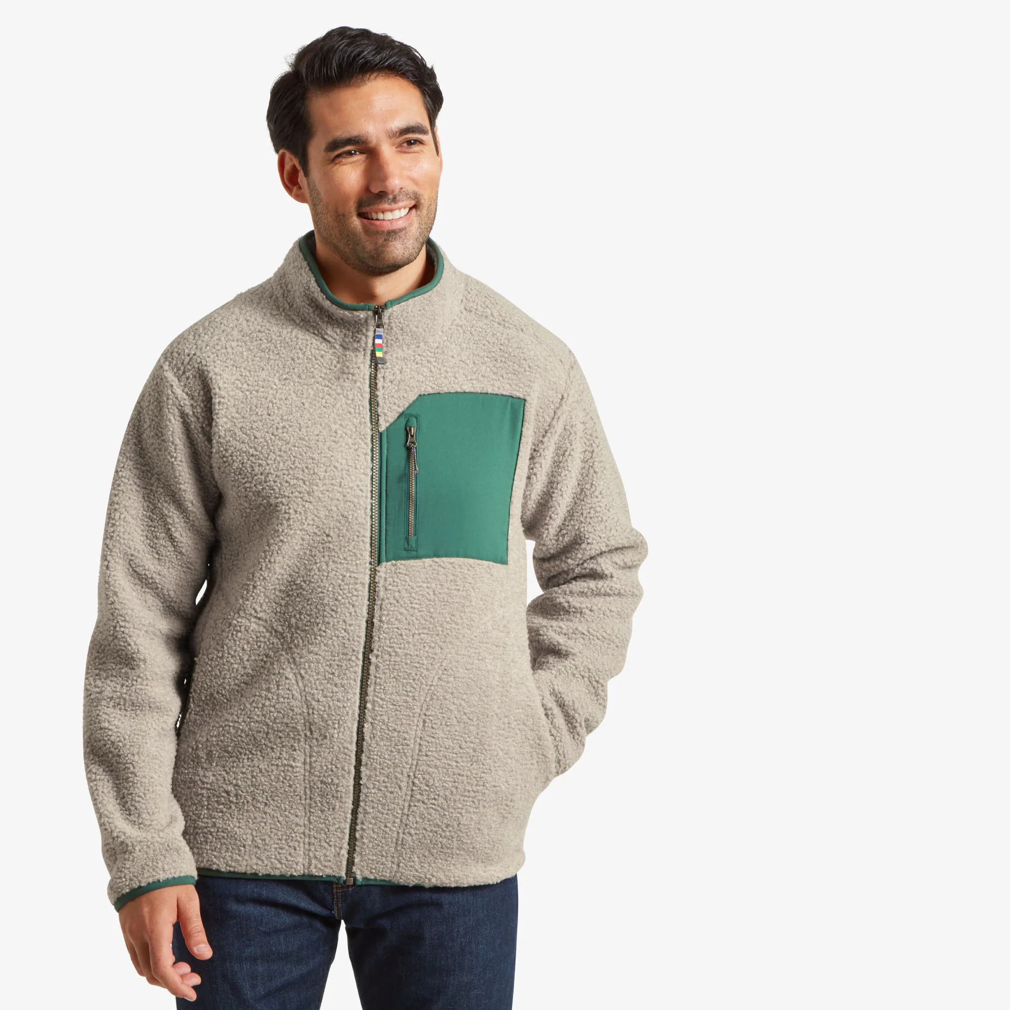 Yatri Full Zip Jacket - Bardiya Sand - Image 2