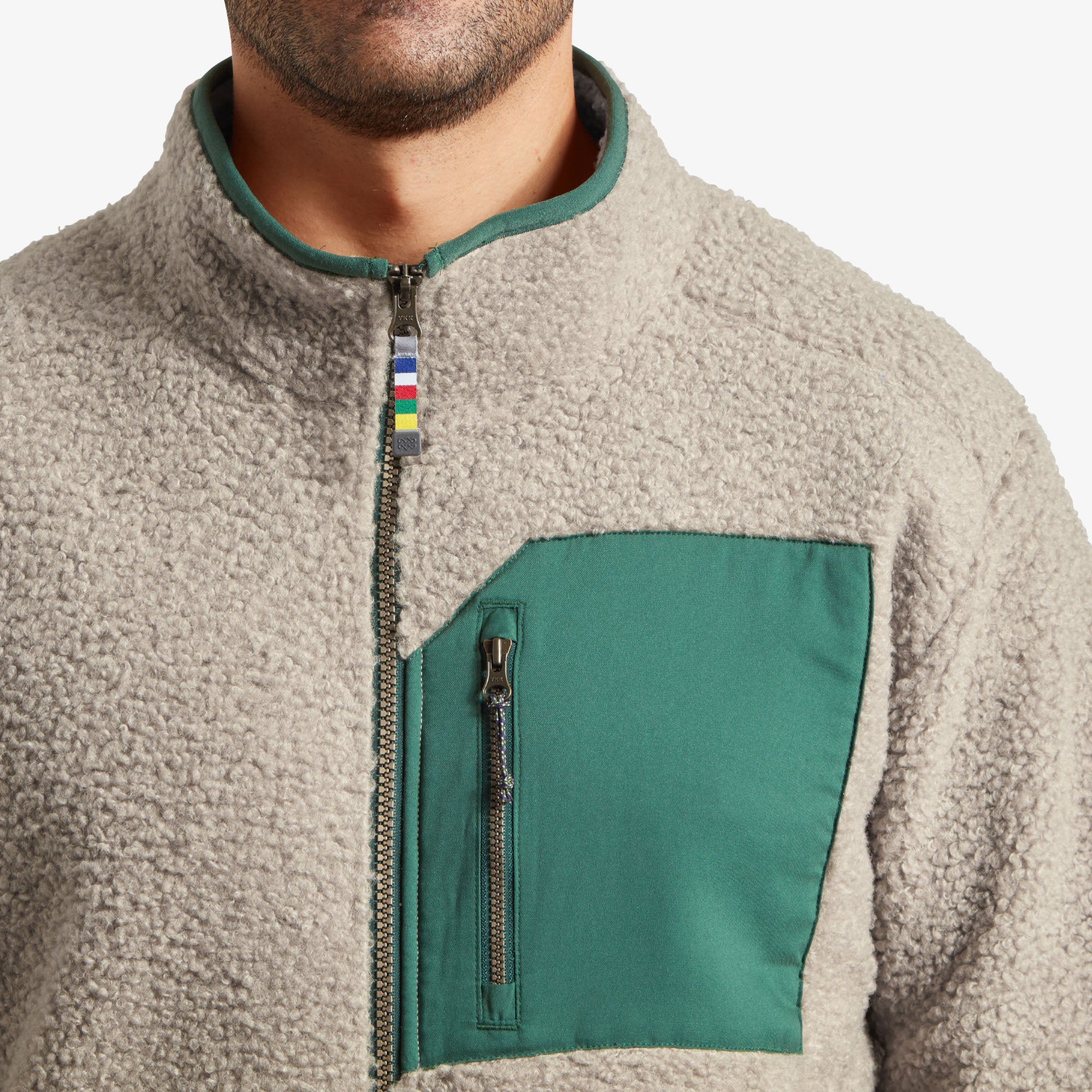 Yatri Full Zip Jacket - Bardiya Sand - Image 4