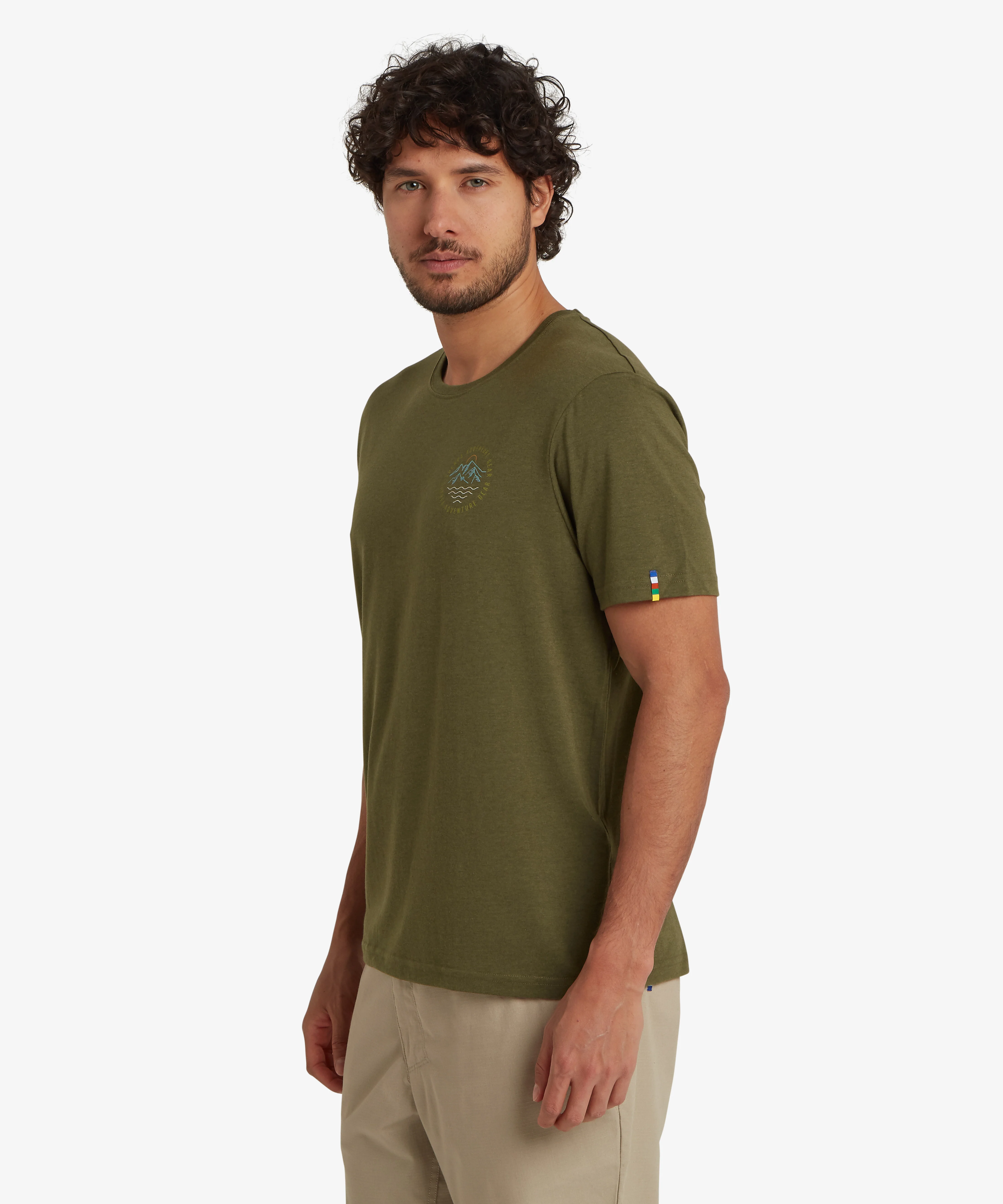 Bali Circle T-Shirt - Evergreen - Image 5