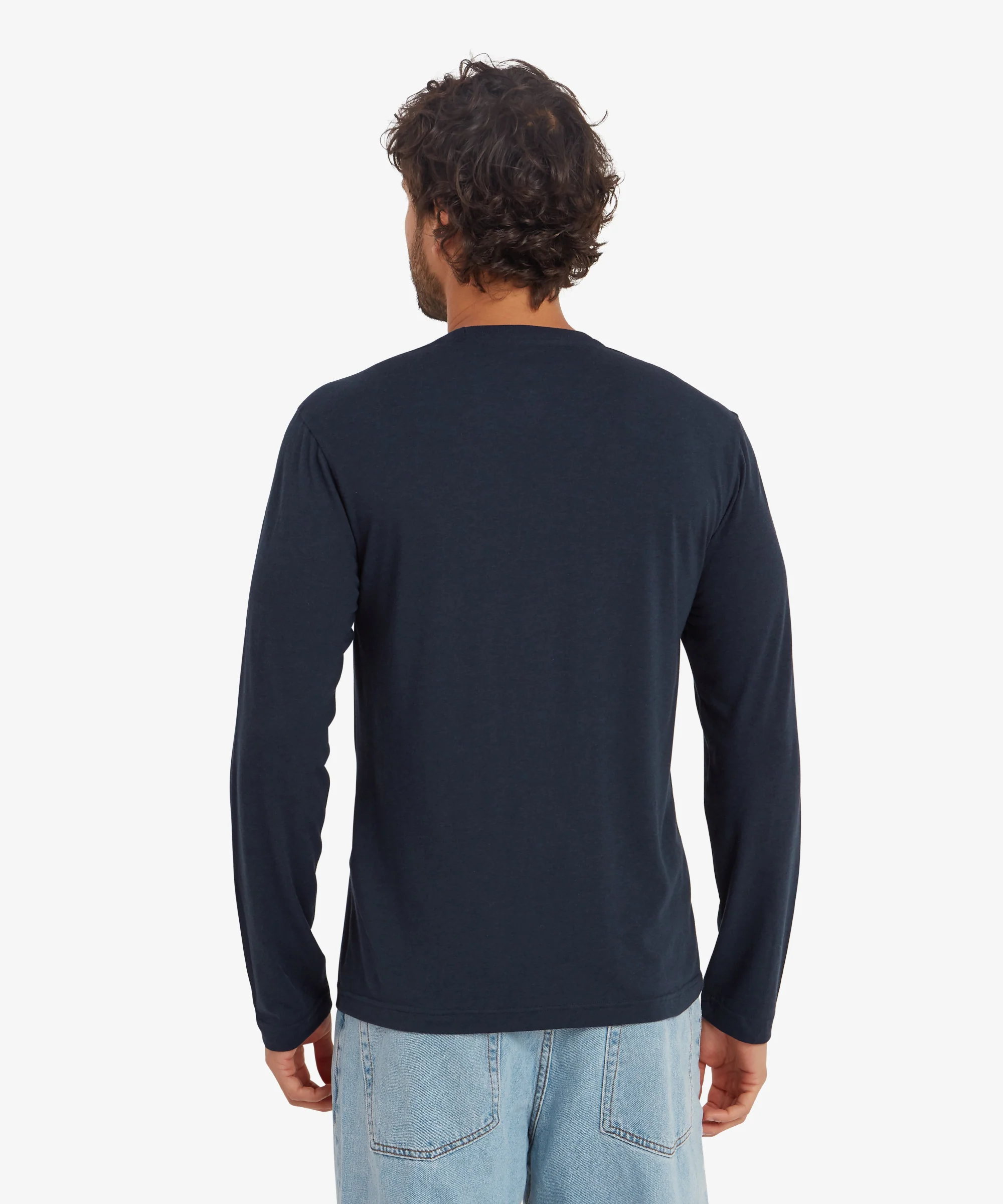 Bali Long Sleeve Crew - Rathee Blue - Image 5