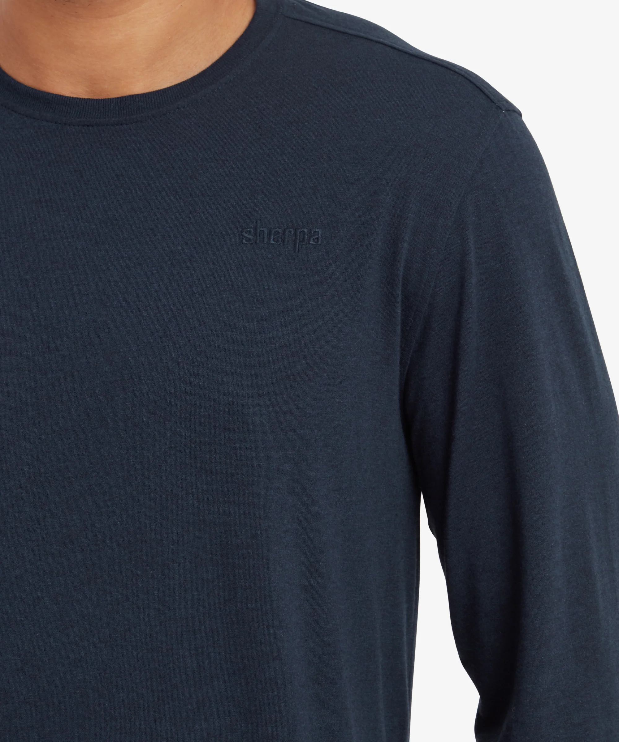 Bali Long Sleeve Crew - Rathee Blue - Image 6