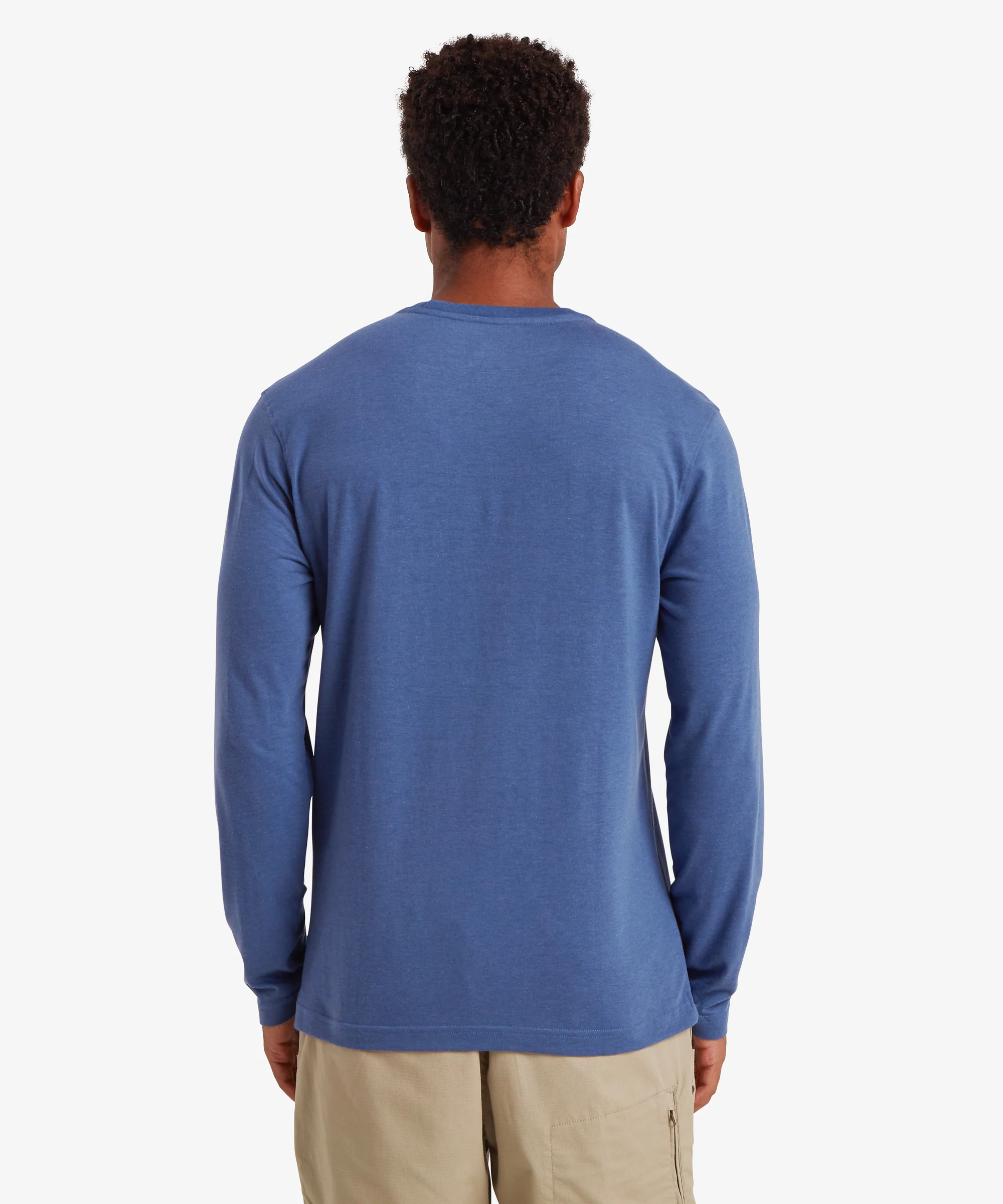 Bali Long Sleeve Crew - Seaport Blue - Image 5