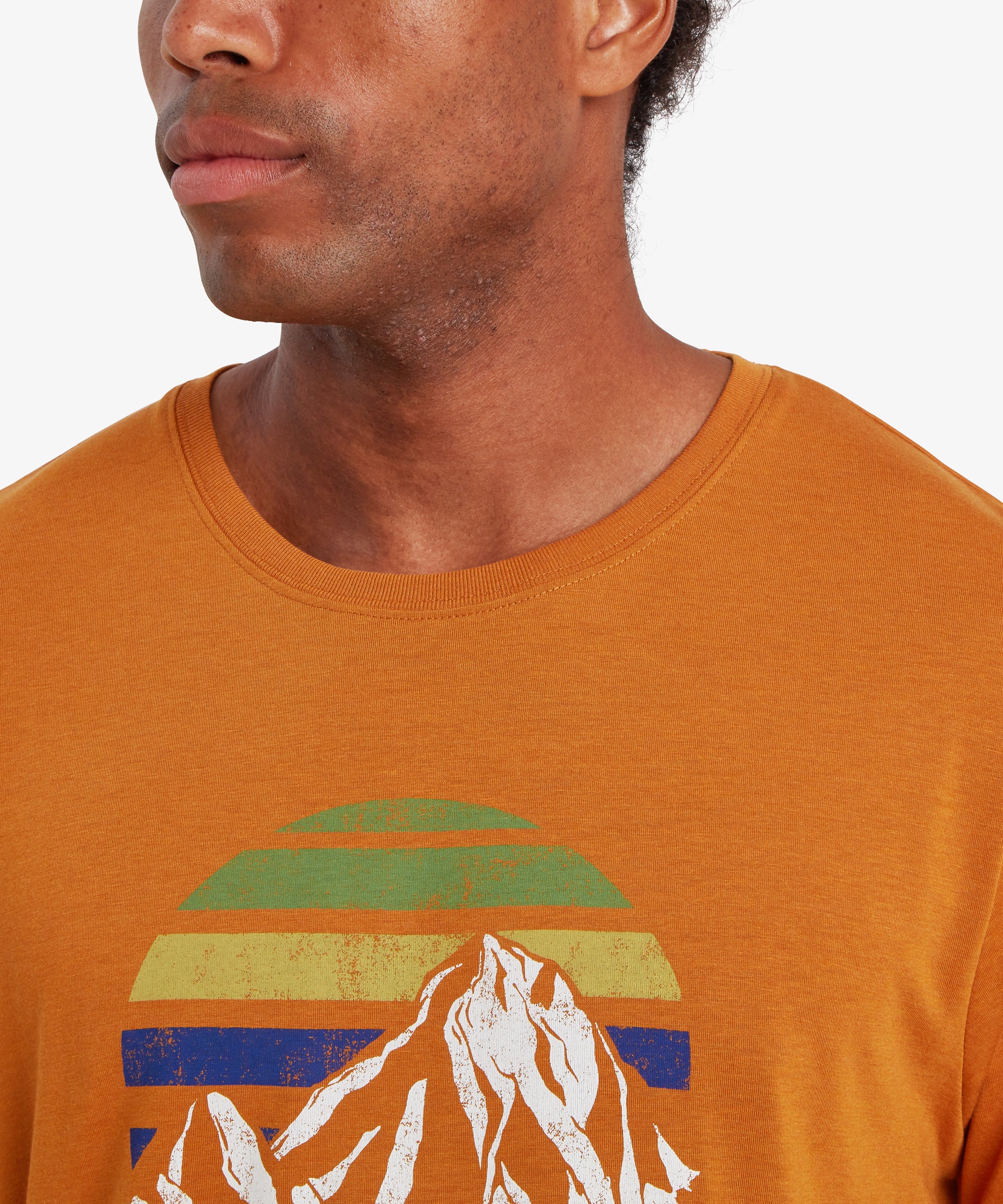 Bali Retro Sunset T-Shirt - Masala - Image 9