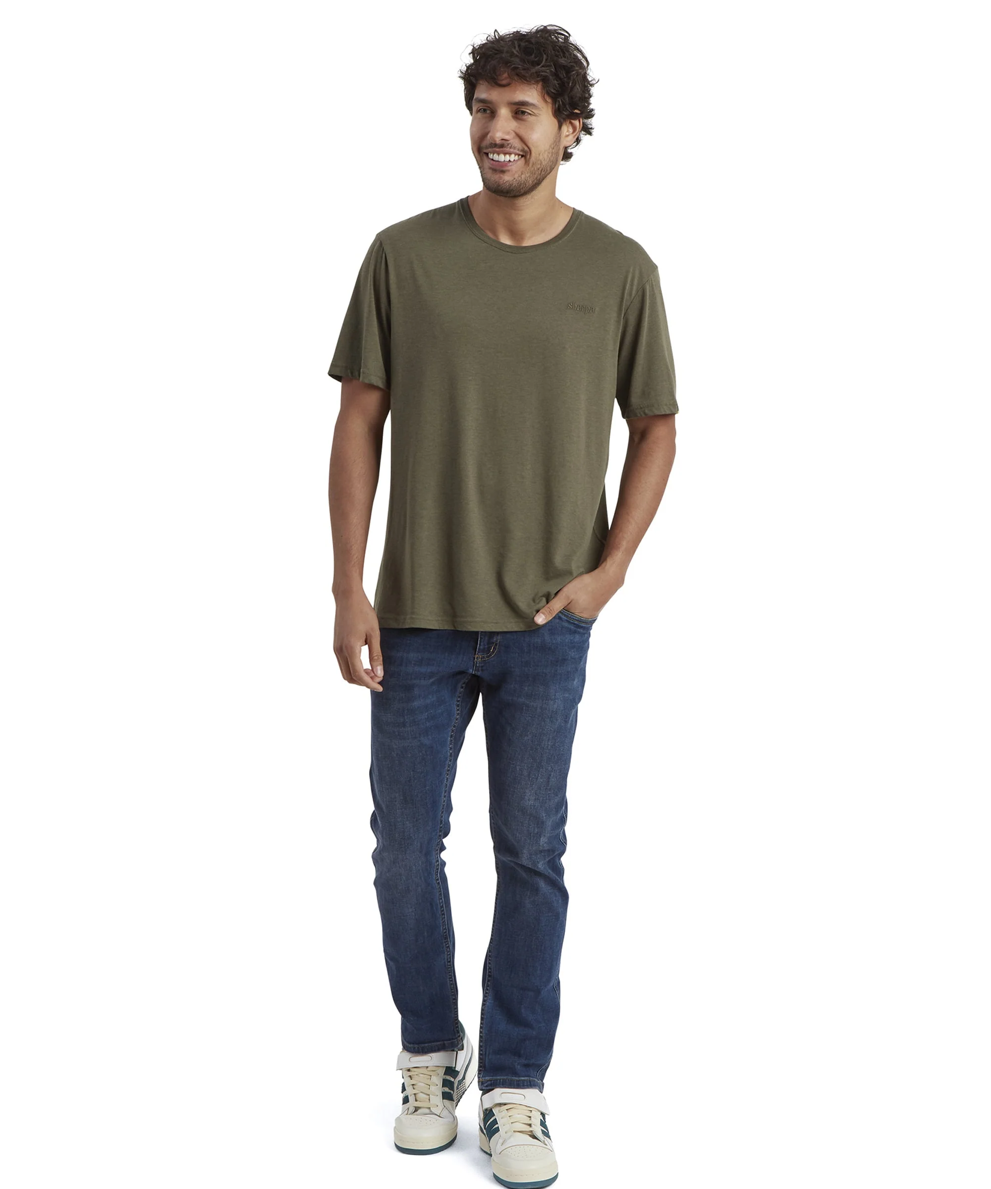 Bali T-Shirt - Evergreen - Image 3