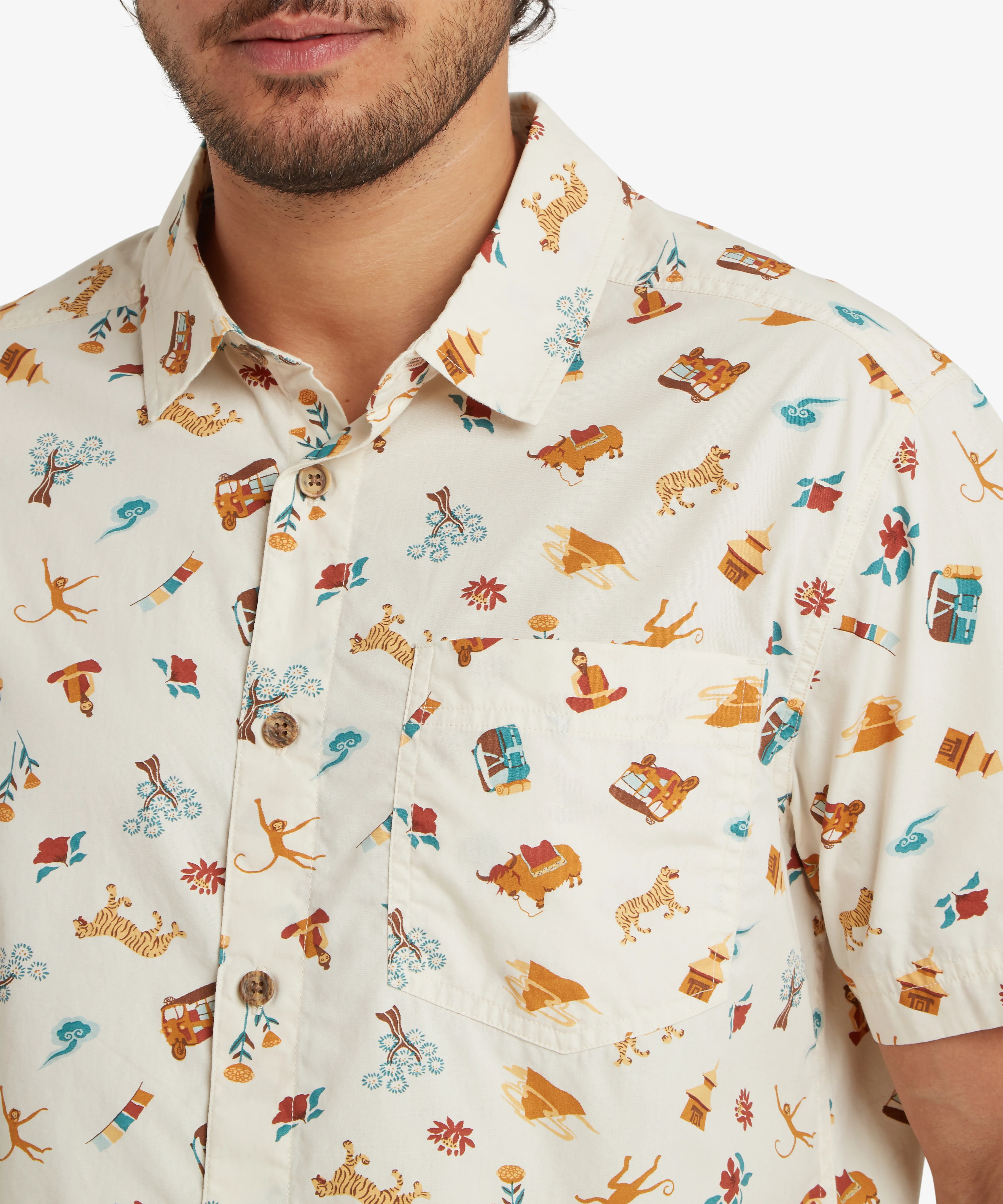 Balun Short Sleeve Shirt - Peetho Nepali - Image 6