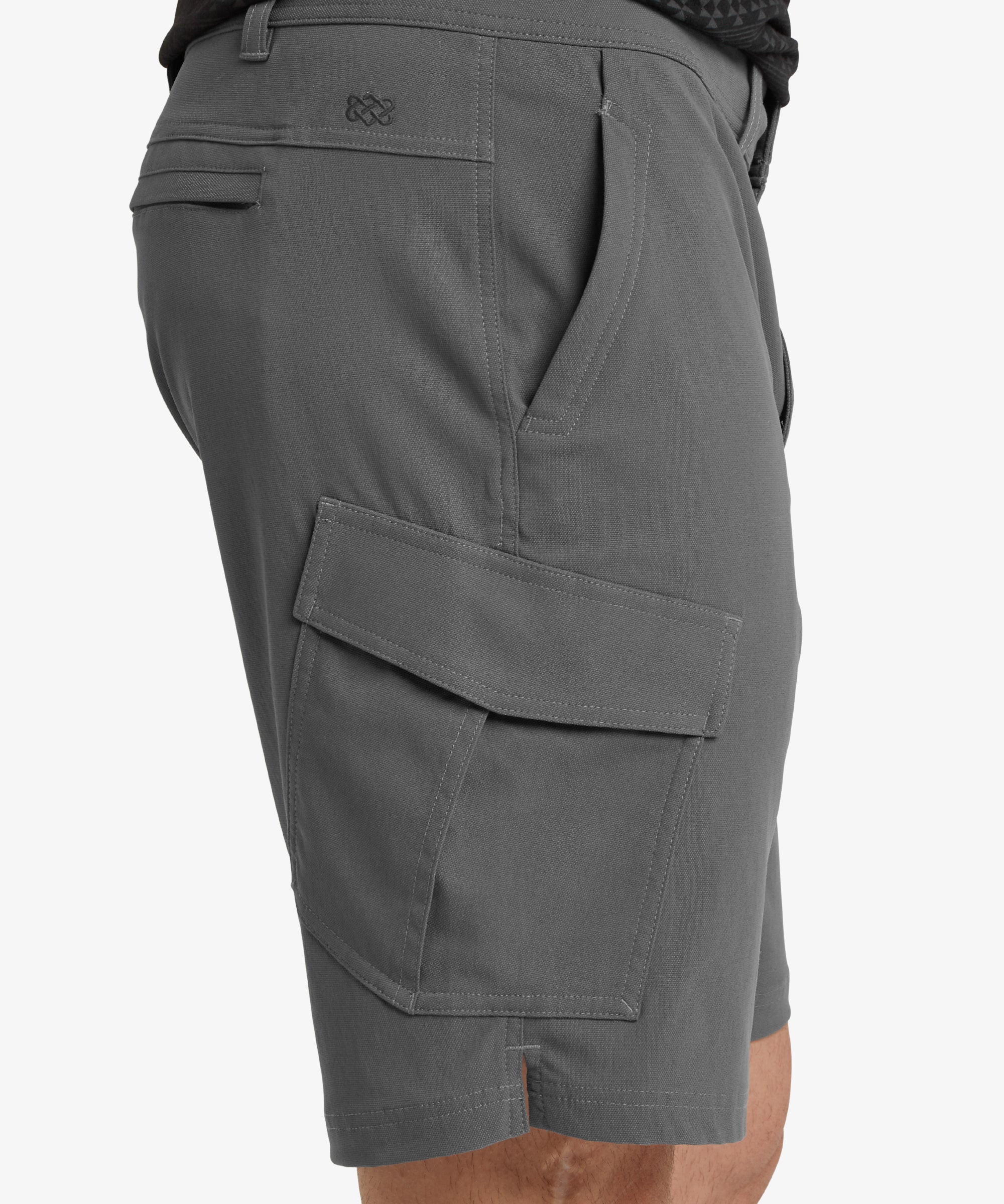 Bara Cargo Shorts - Kharani Grey - Image 7