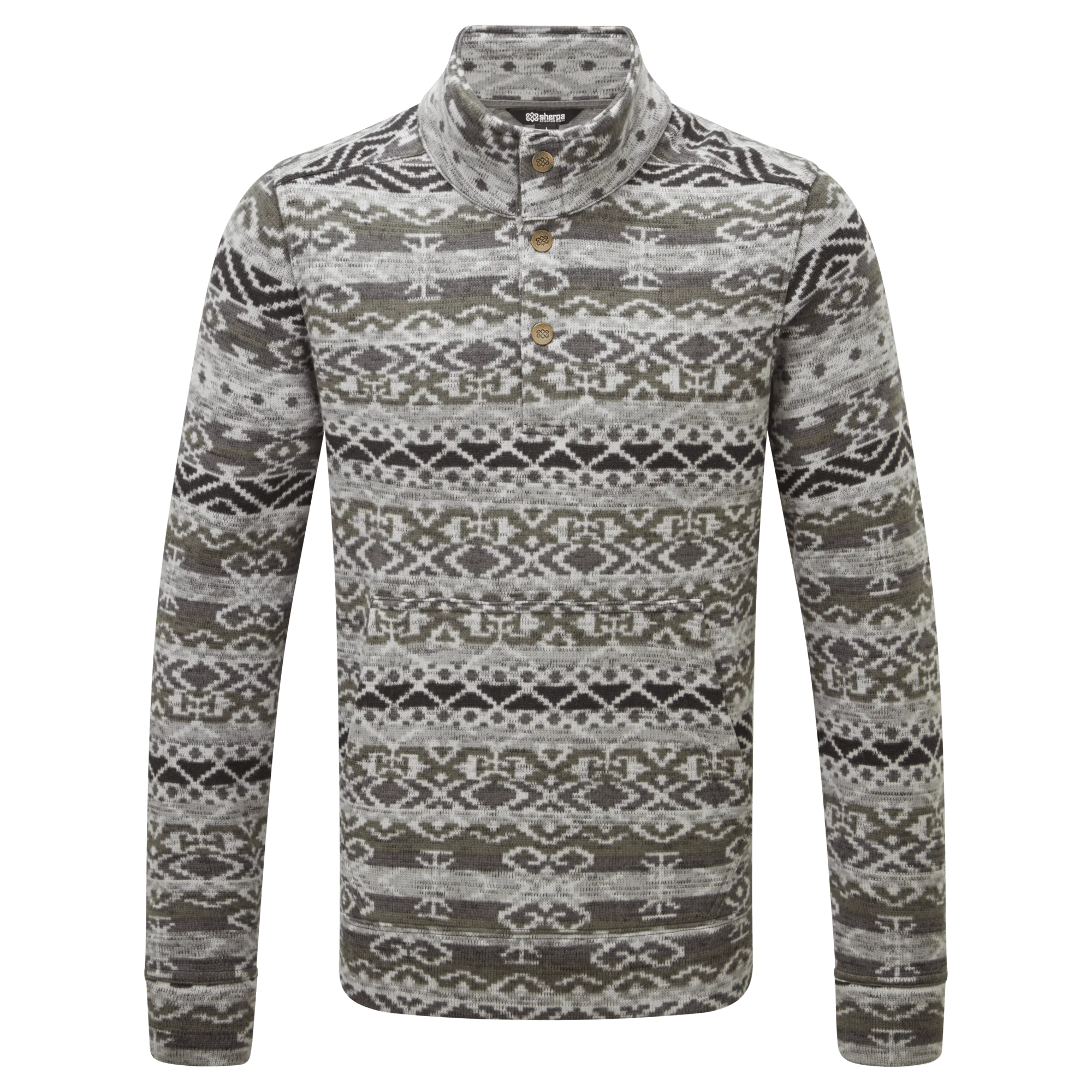 Bhutan Pullover - Monsoon Grey
