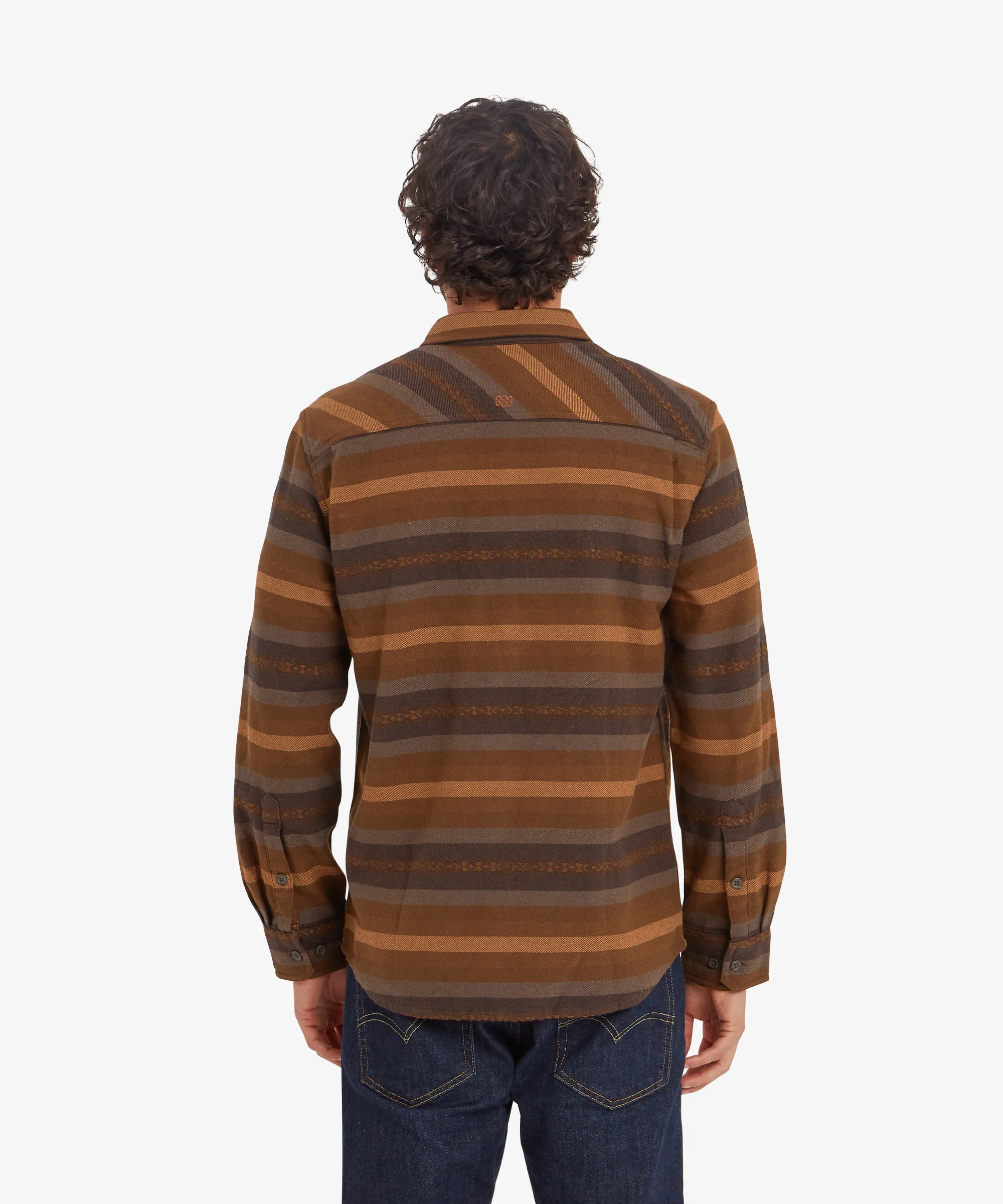 Choejor Long Sleeve Shirt - Cappuccino - Image 5