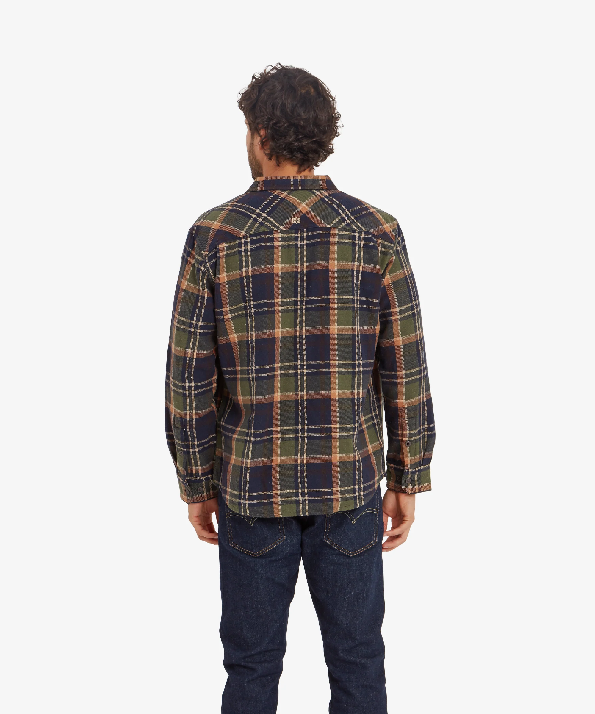 Choejor Long Sleeve Shirt - Rathee Blue - Image 5