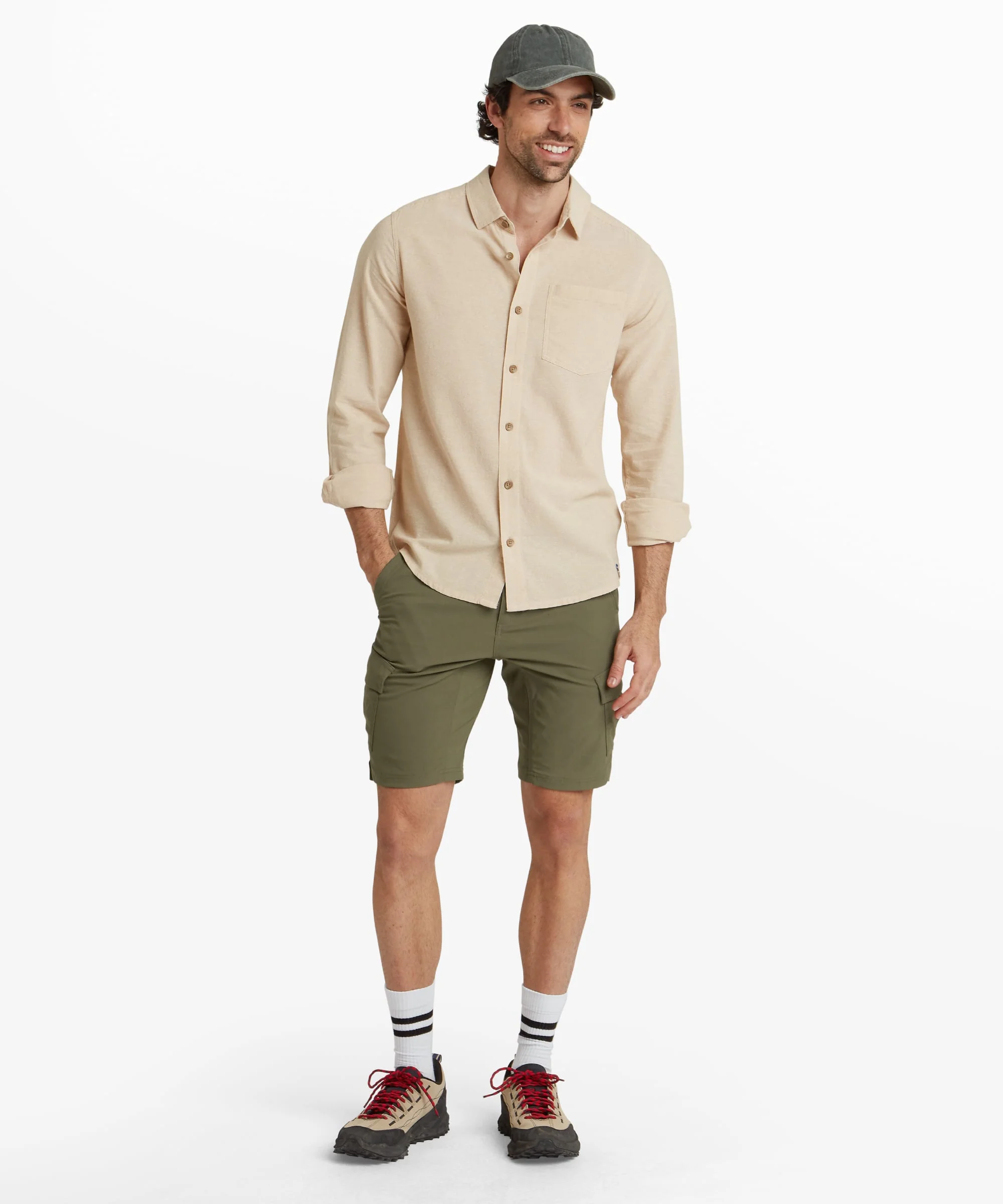Daha Long Sleeve Shirt - Bardiya Sand - Image 3