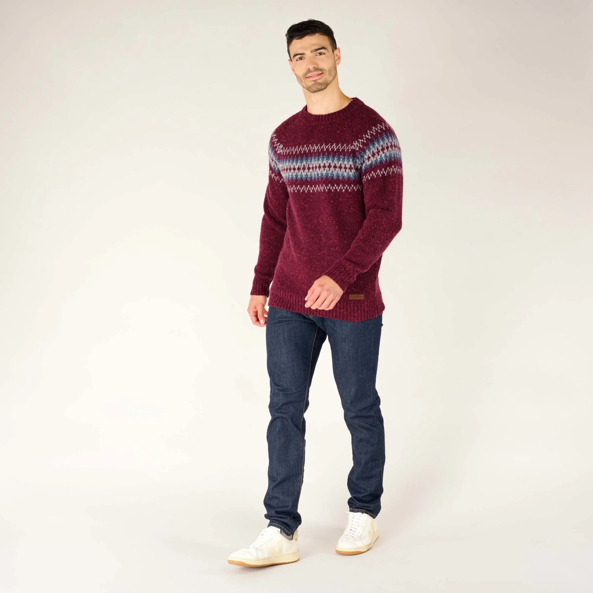 Dumji Sweater - Beet Red - Image 3