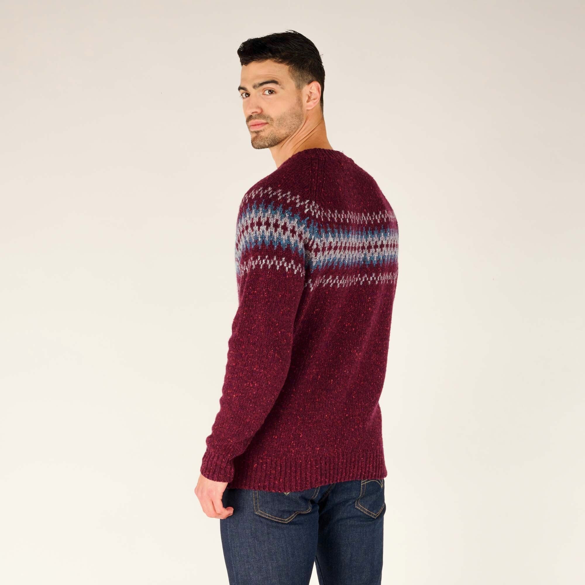 Dumji Sweater - Beet Red - Image 5