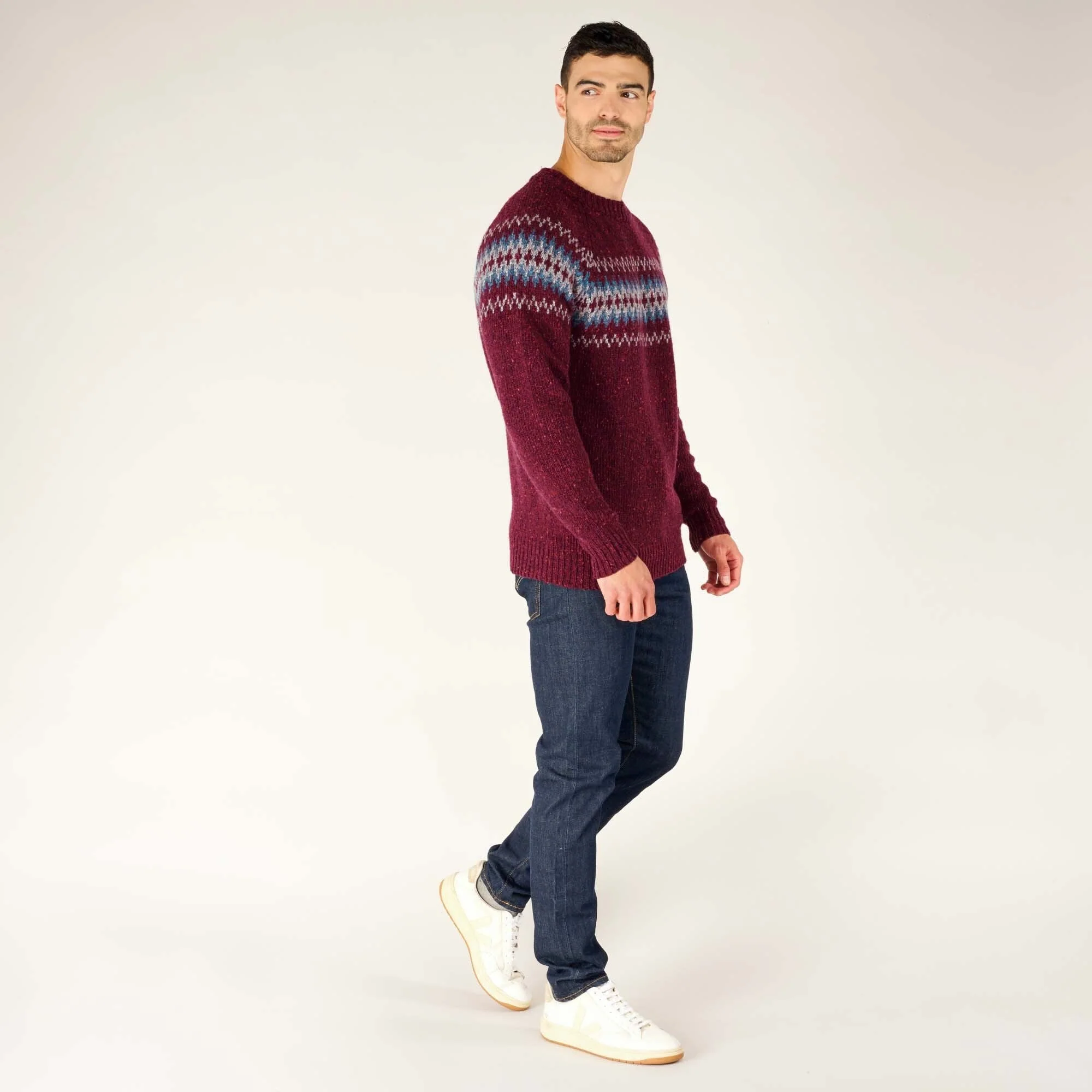 Dumji Sweater - Beet Red - Image 6