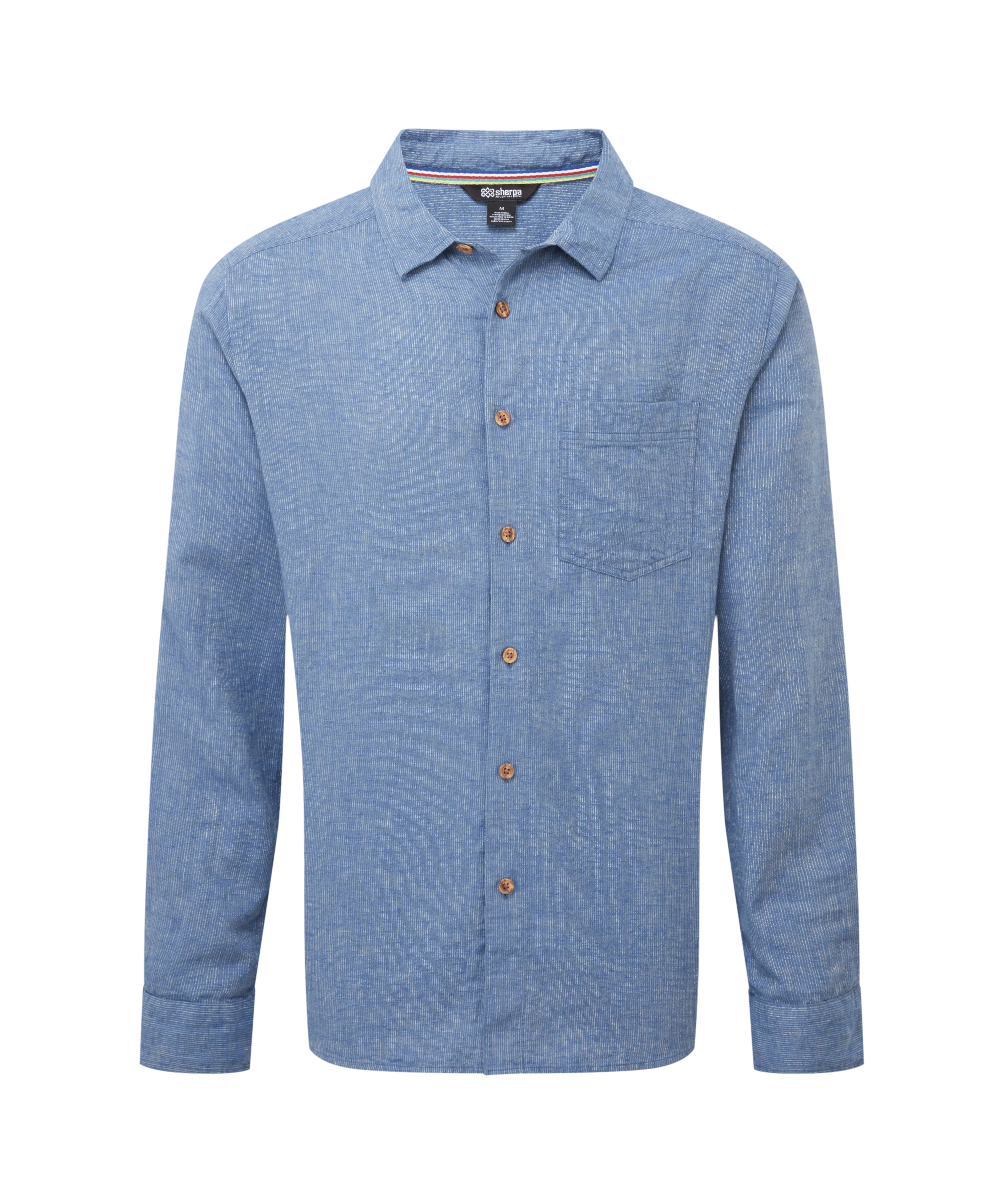 Habba Long Sleeve Shirt - Seaport Blue