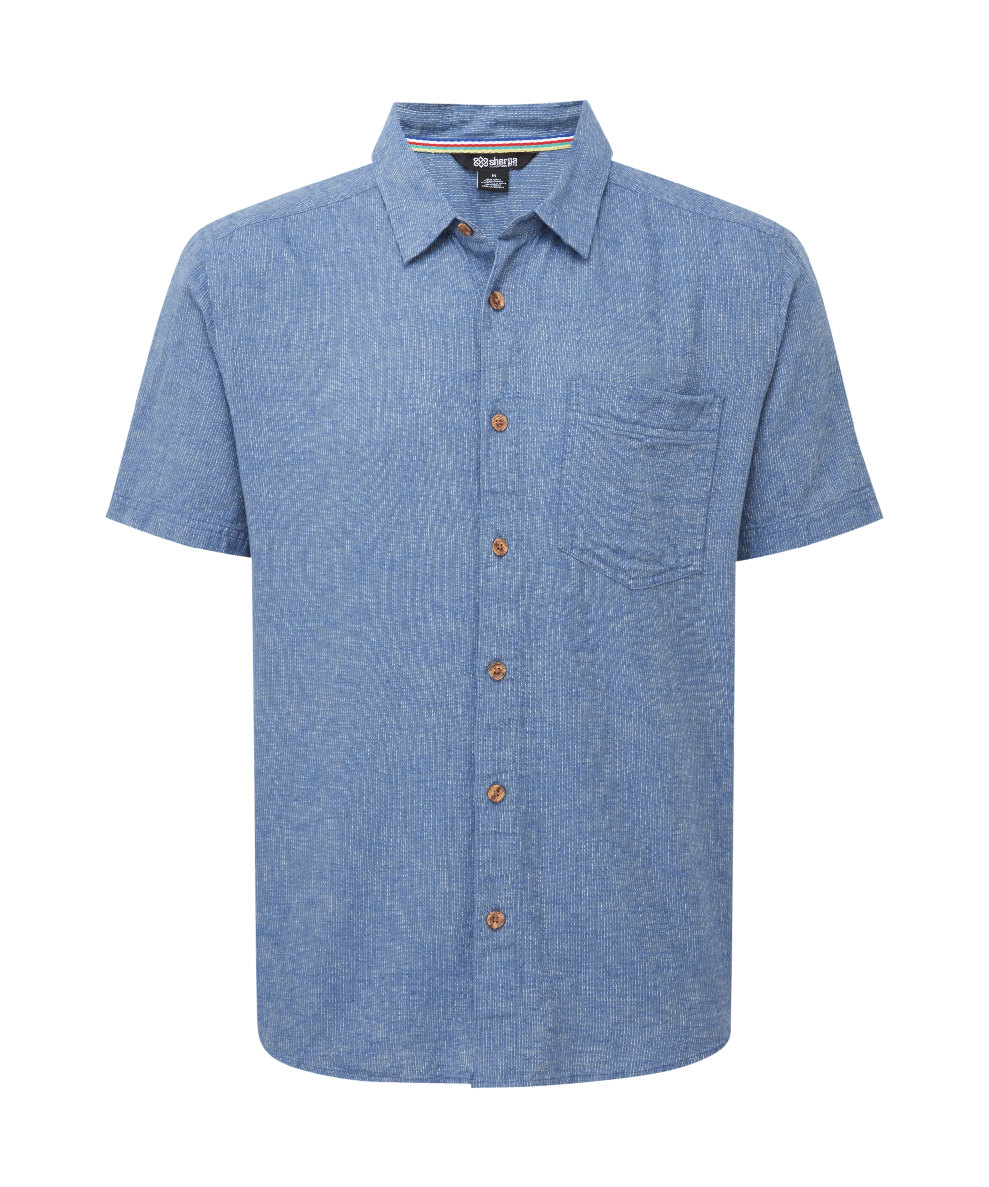 Habba Short Sleeve Shirt - Seaport Blue