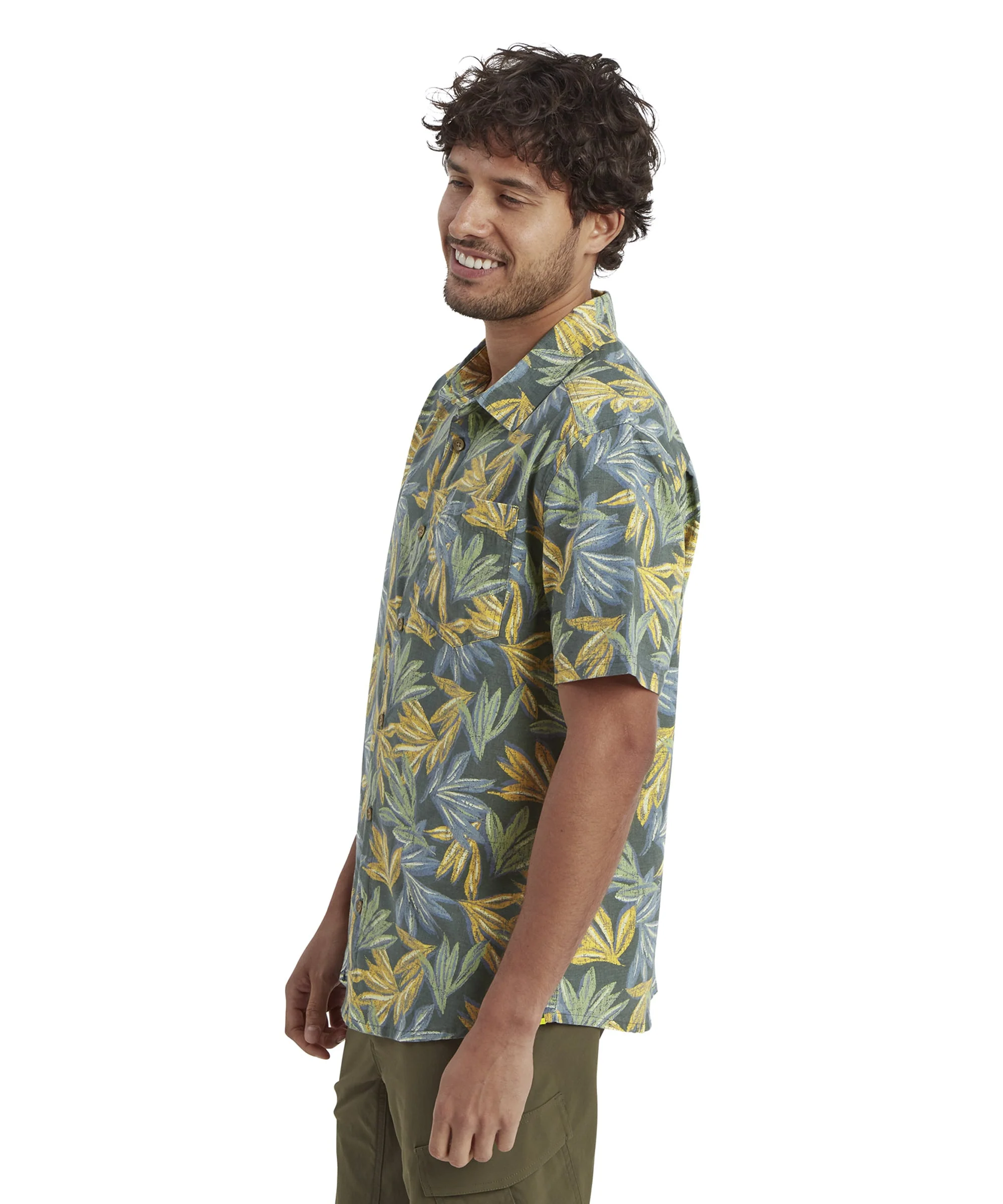 Havai Short Sleeve Shirt - Dark Thyme - Image 8