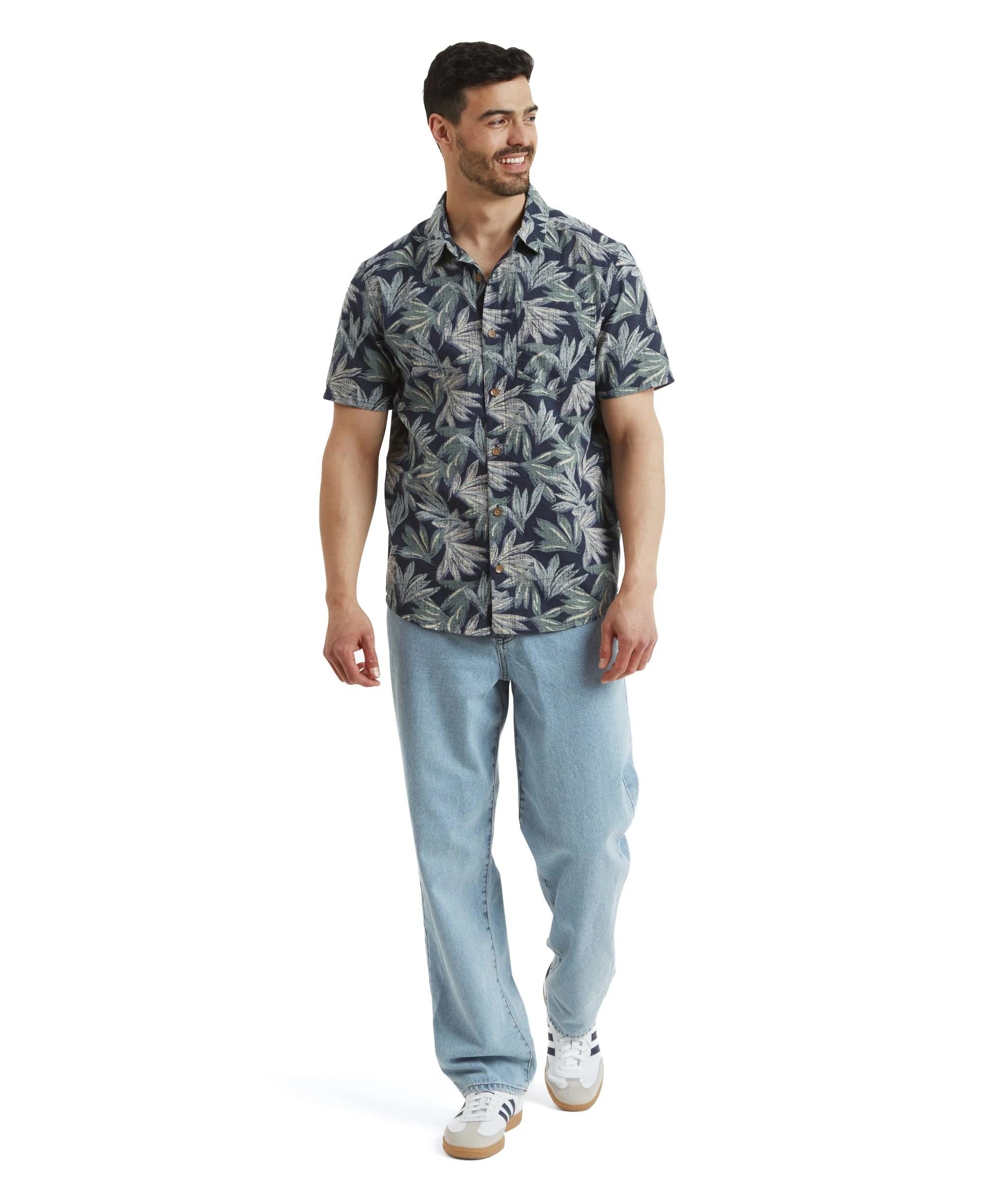 Havai Short Sleeve Shirt - Rathee Blue - Image 3