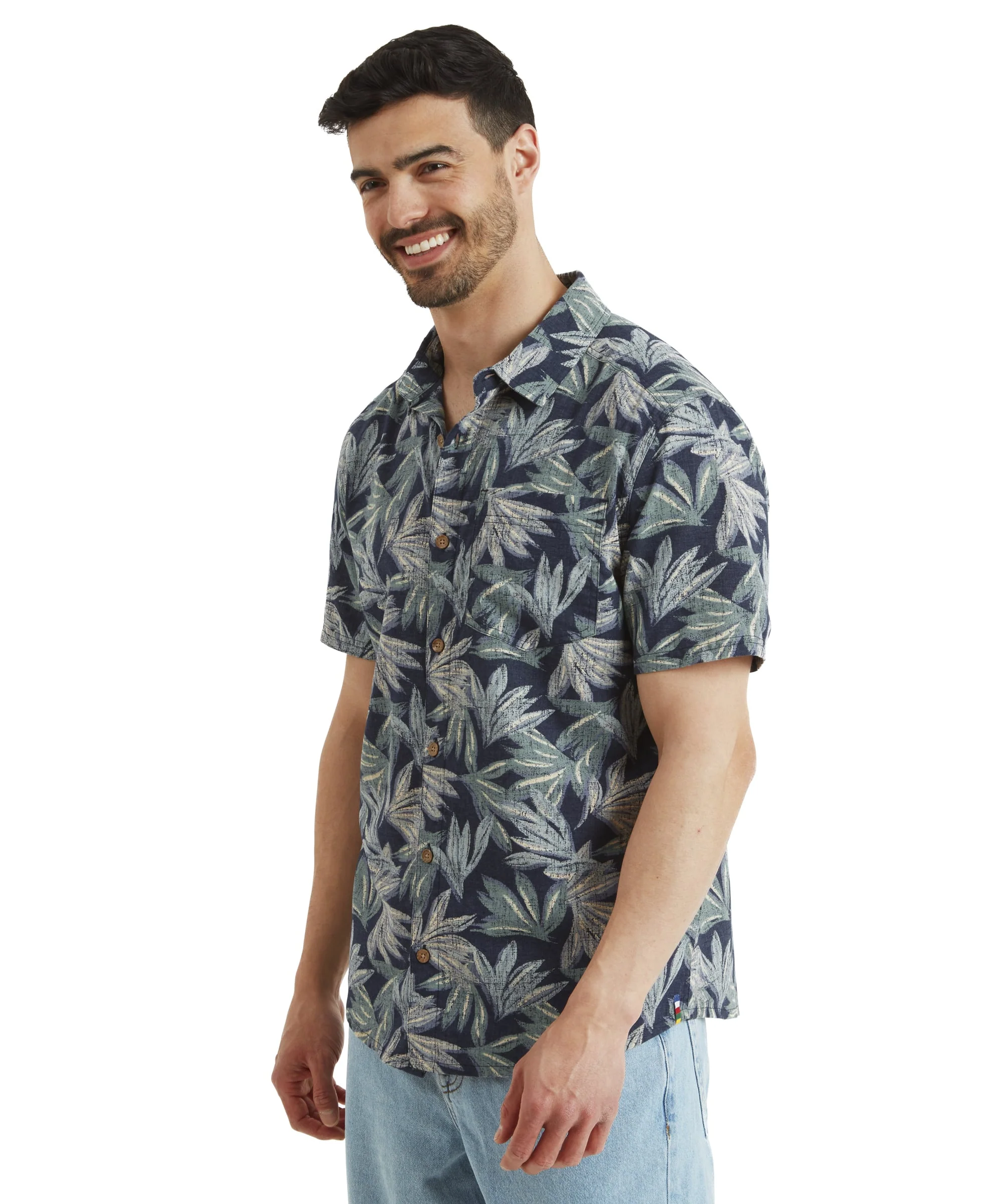 Havai Short Sleeve Shirt - Rathee Blue - Image 4