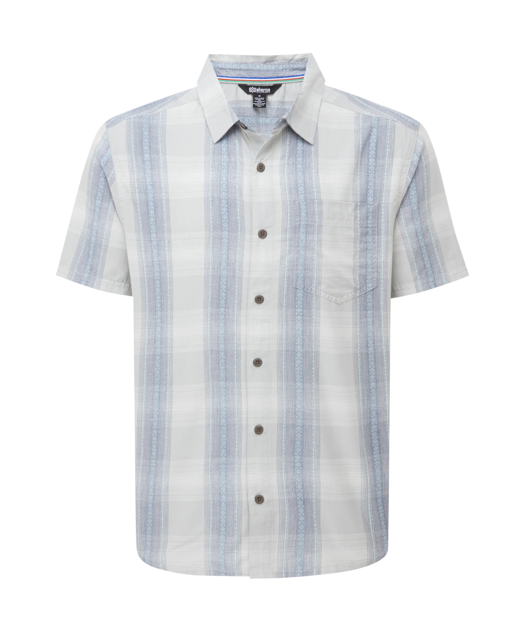 Ispat Short Sleeve Shirt - Pearl Blue
