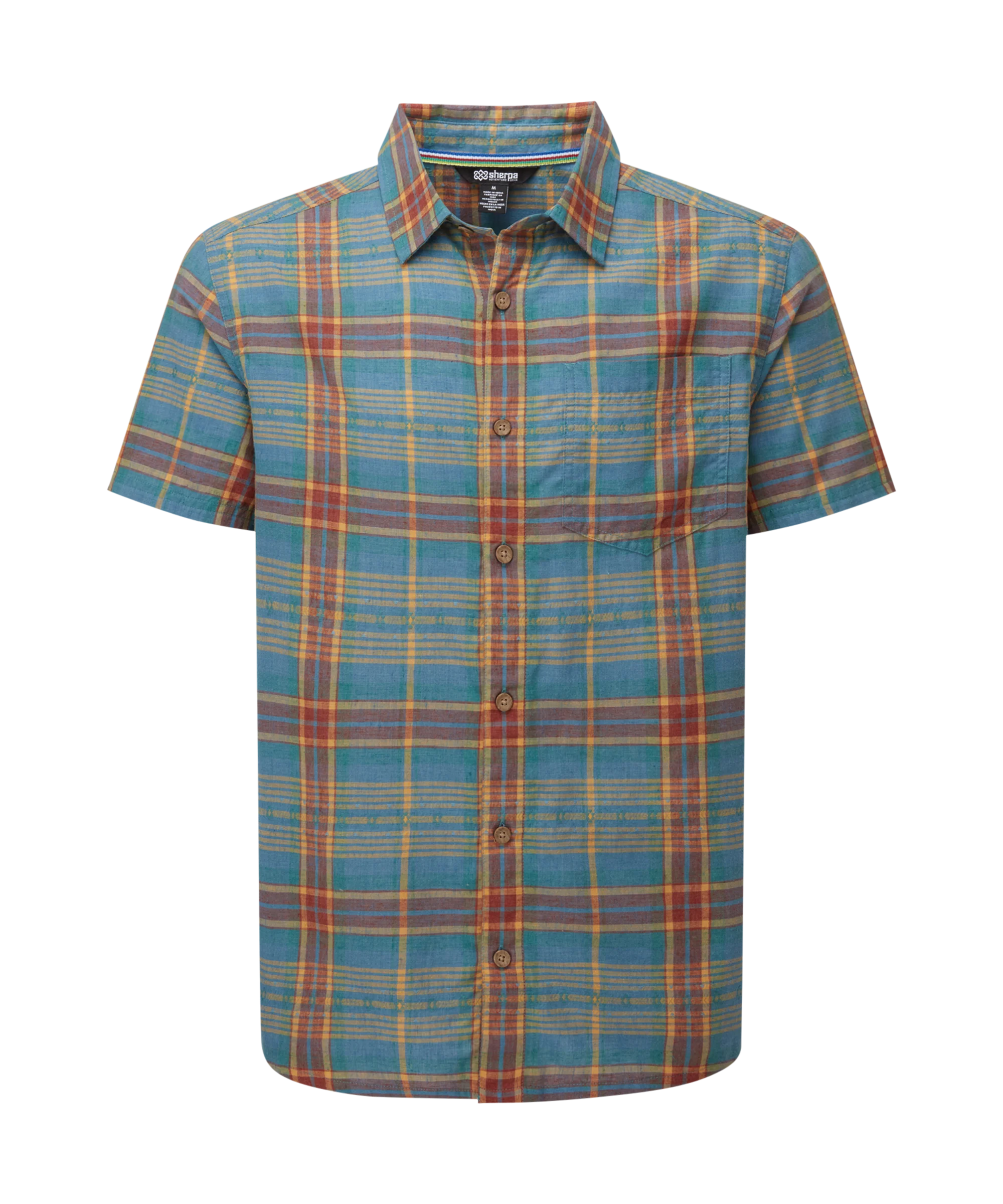 Jampa Plaid Short Sleeve Shirt - Hydra