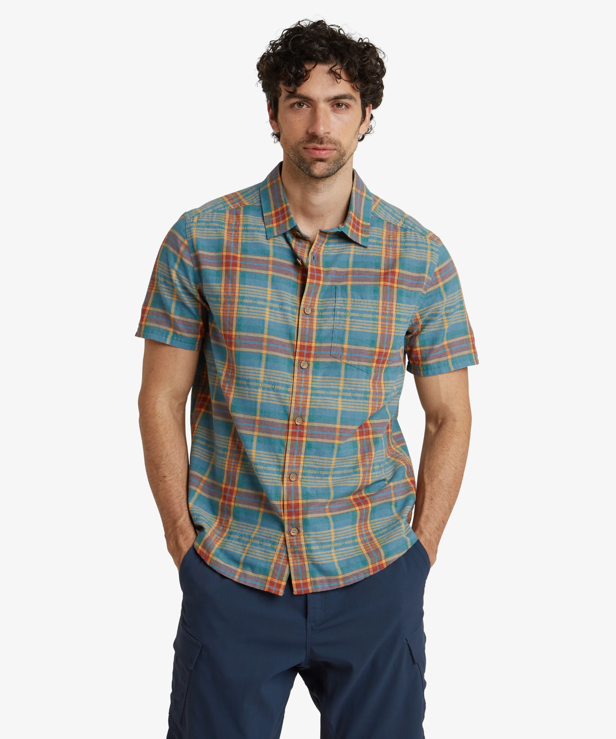 Jampa Plaid Short Sleeve Shirt - Hydra - Image 2