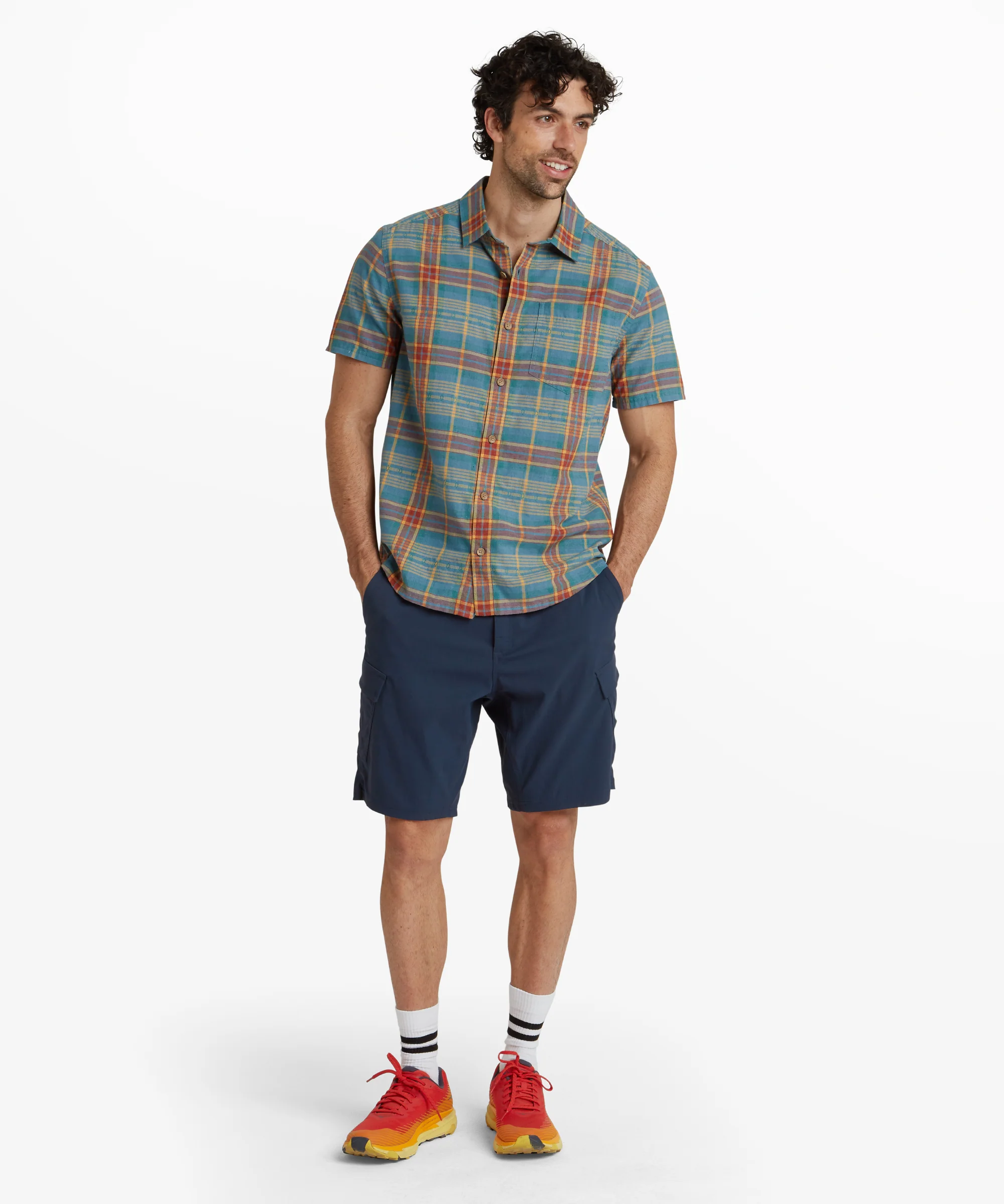 Jampa Plaid Short Sleeve Shirt - Hydra - Image 3