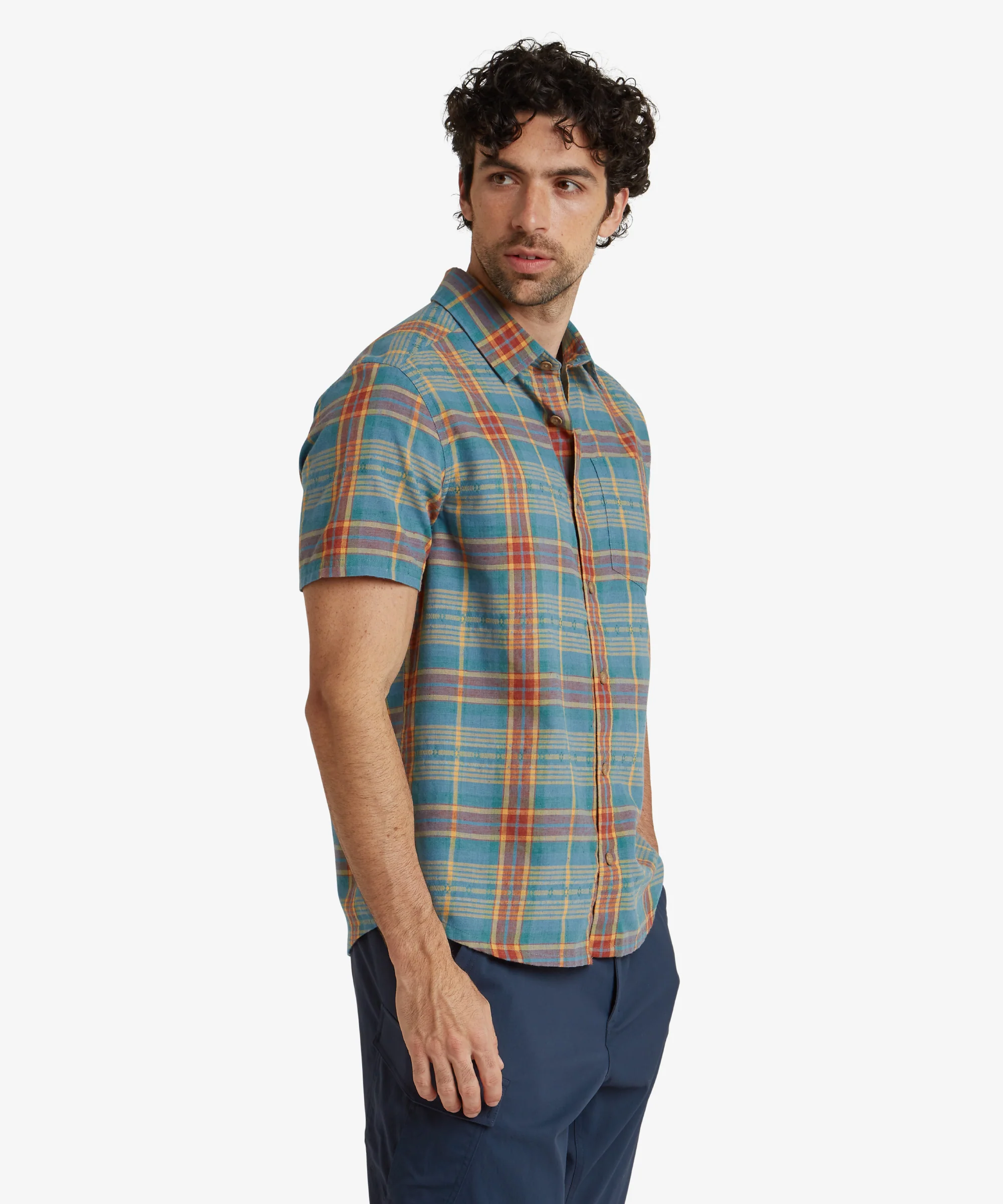 Jampa Plaid Short Sleeve Shirt - Hydra - Image 4