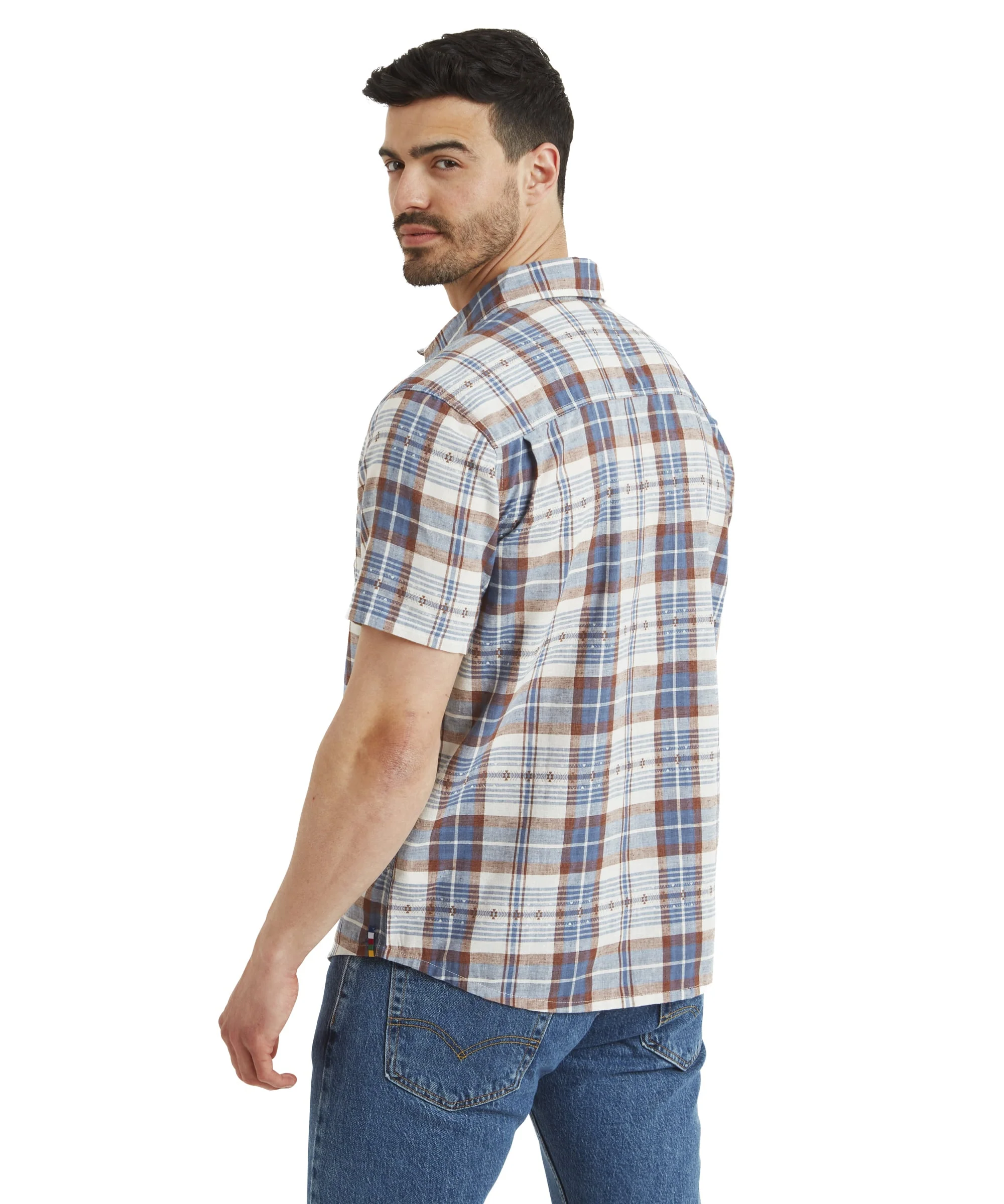 Jampa Plaid Short Sleeve Shirt - Peetho - Image 5