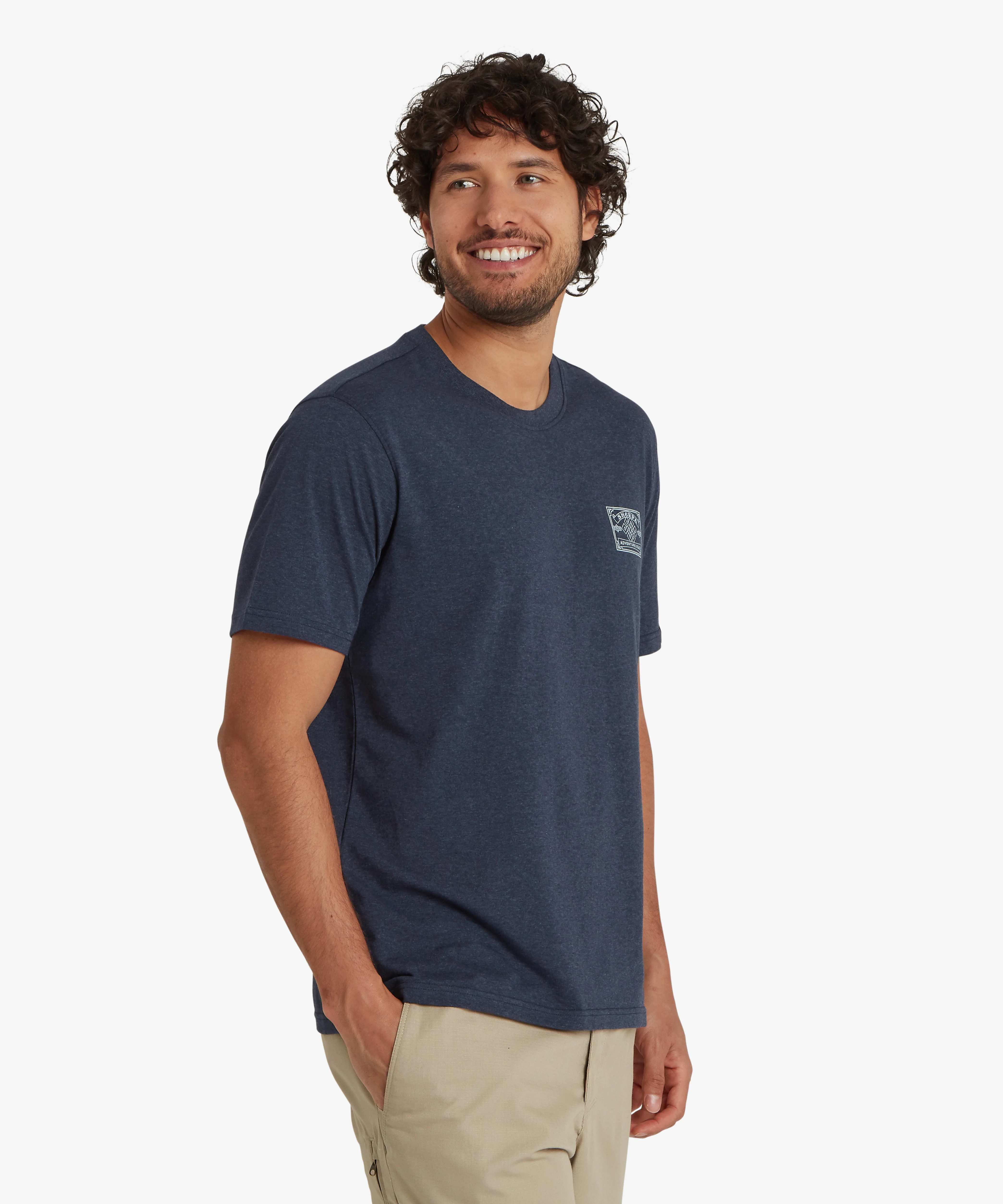 Jutnu Badge T-Shirt - Rathee Blue - Image 5