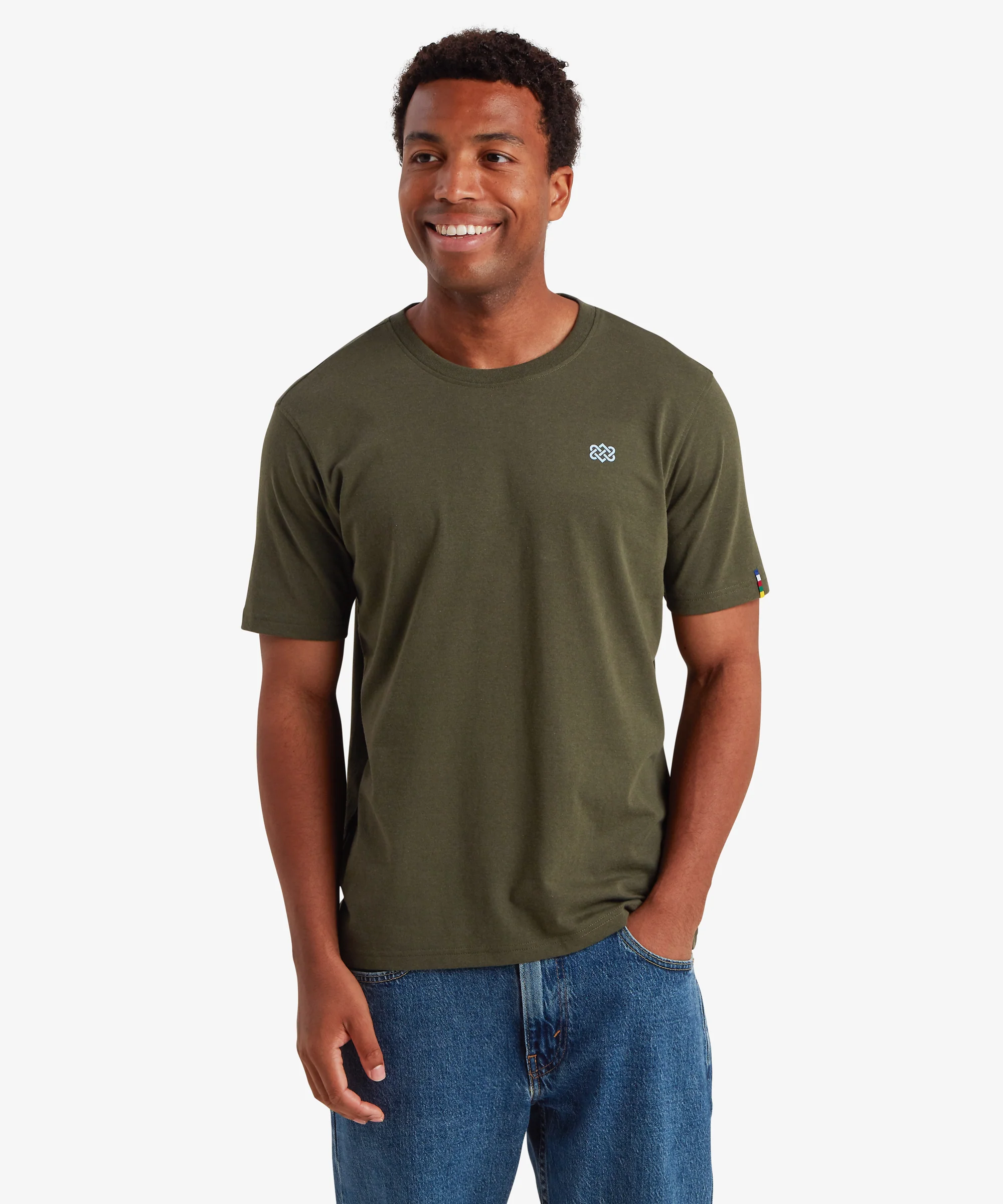 Jutnu Himalayan T-Shirt - Evergreen - Image 3