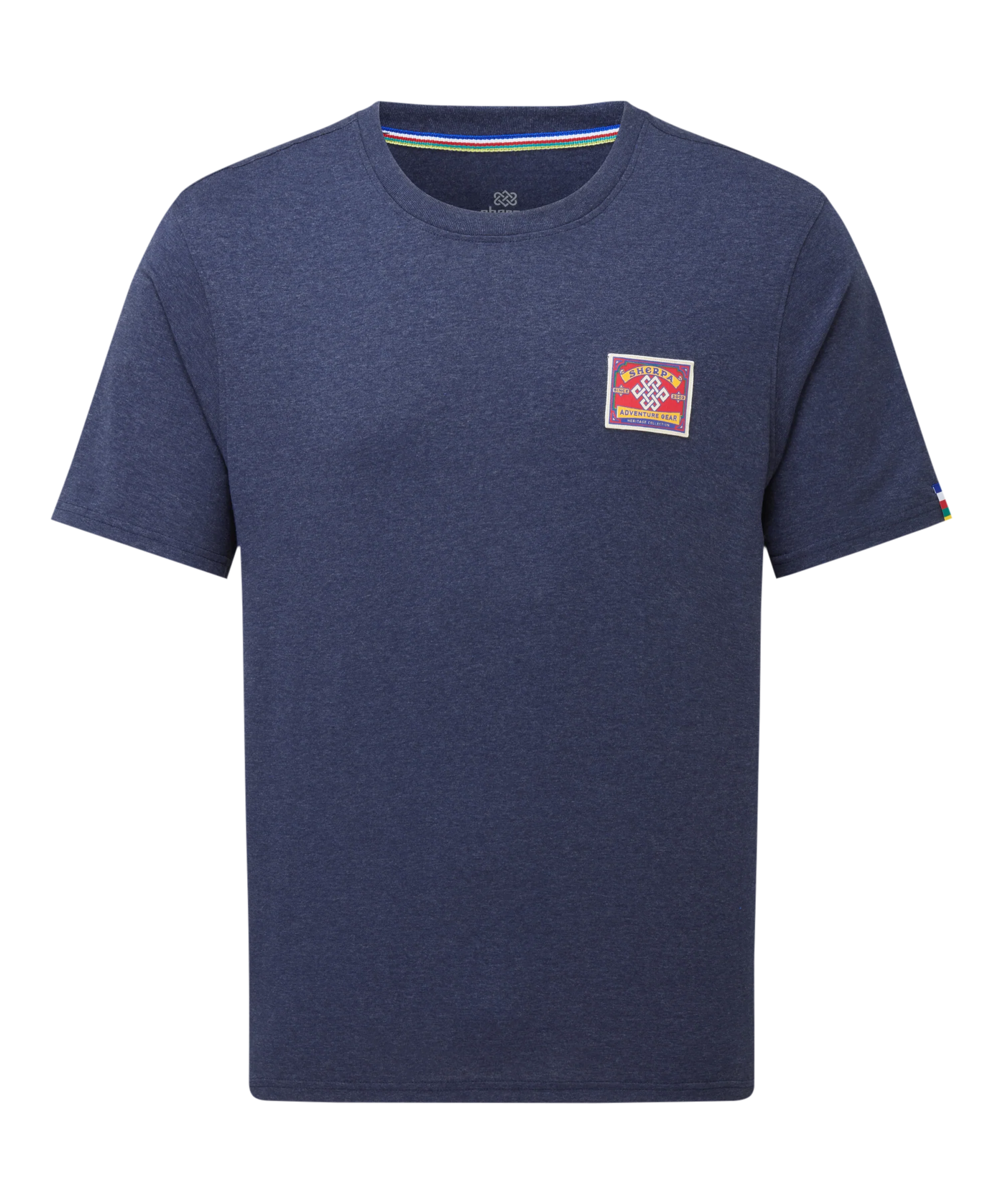 Jutnu Patch T-Shirt - Rathee Blue
