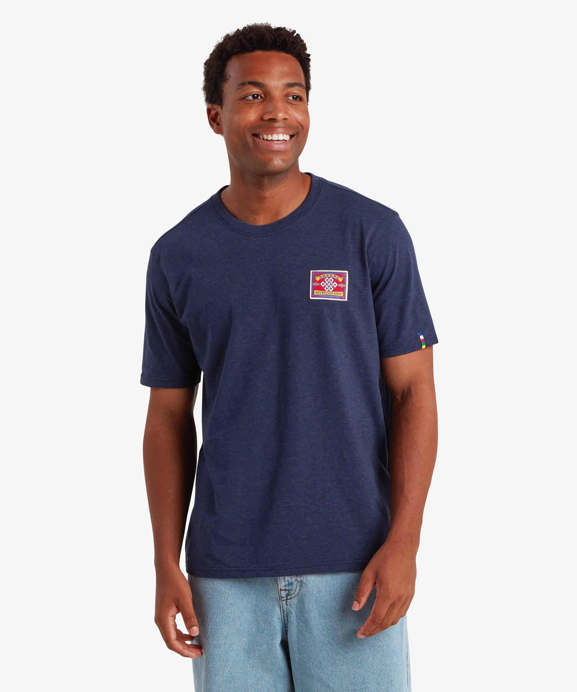 Jutnu Patch T-Shirt - Rathee Blue - Image 2