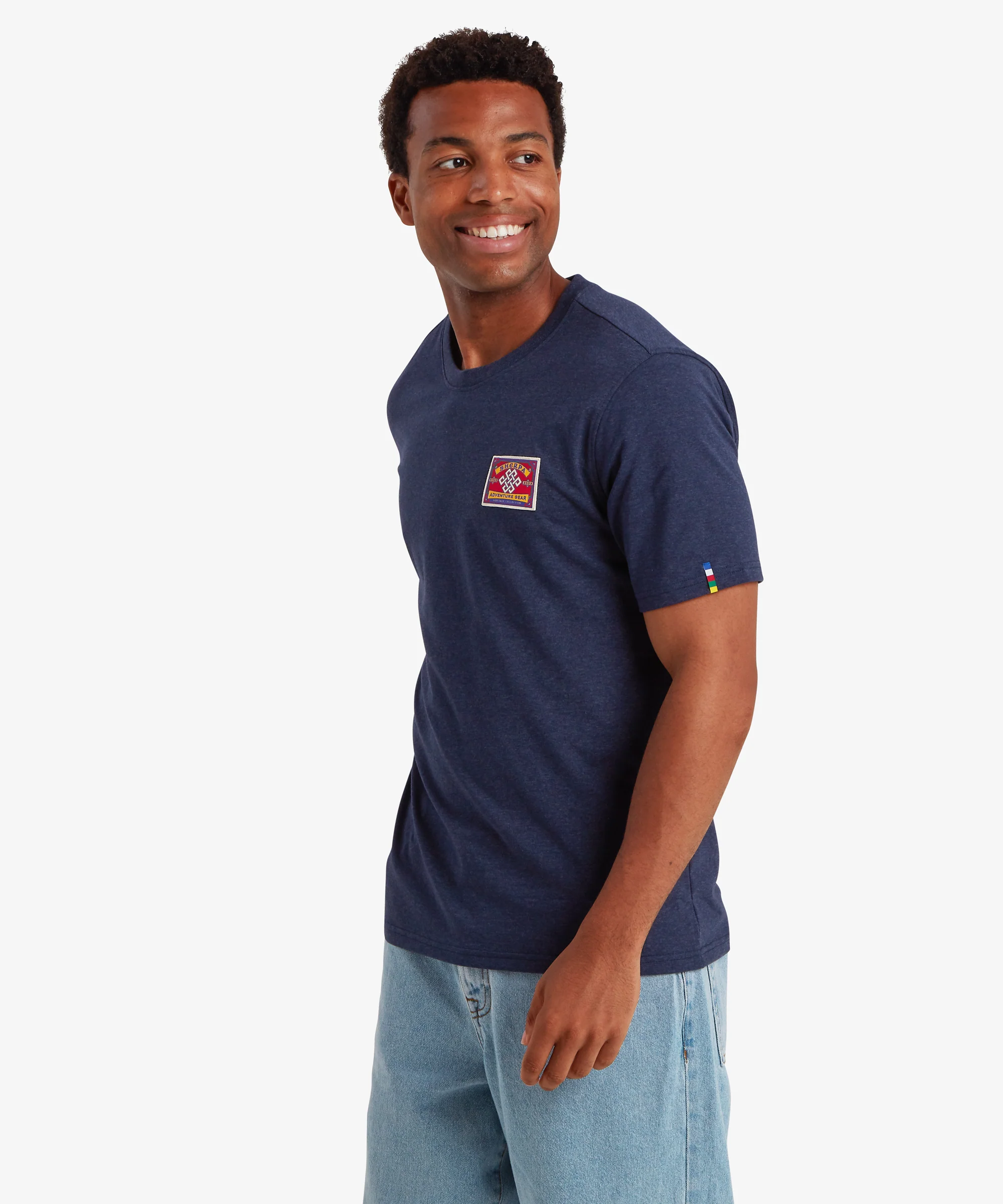 Jutnu Patch T-Shirt - Rathee Blue - Image 4