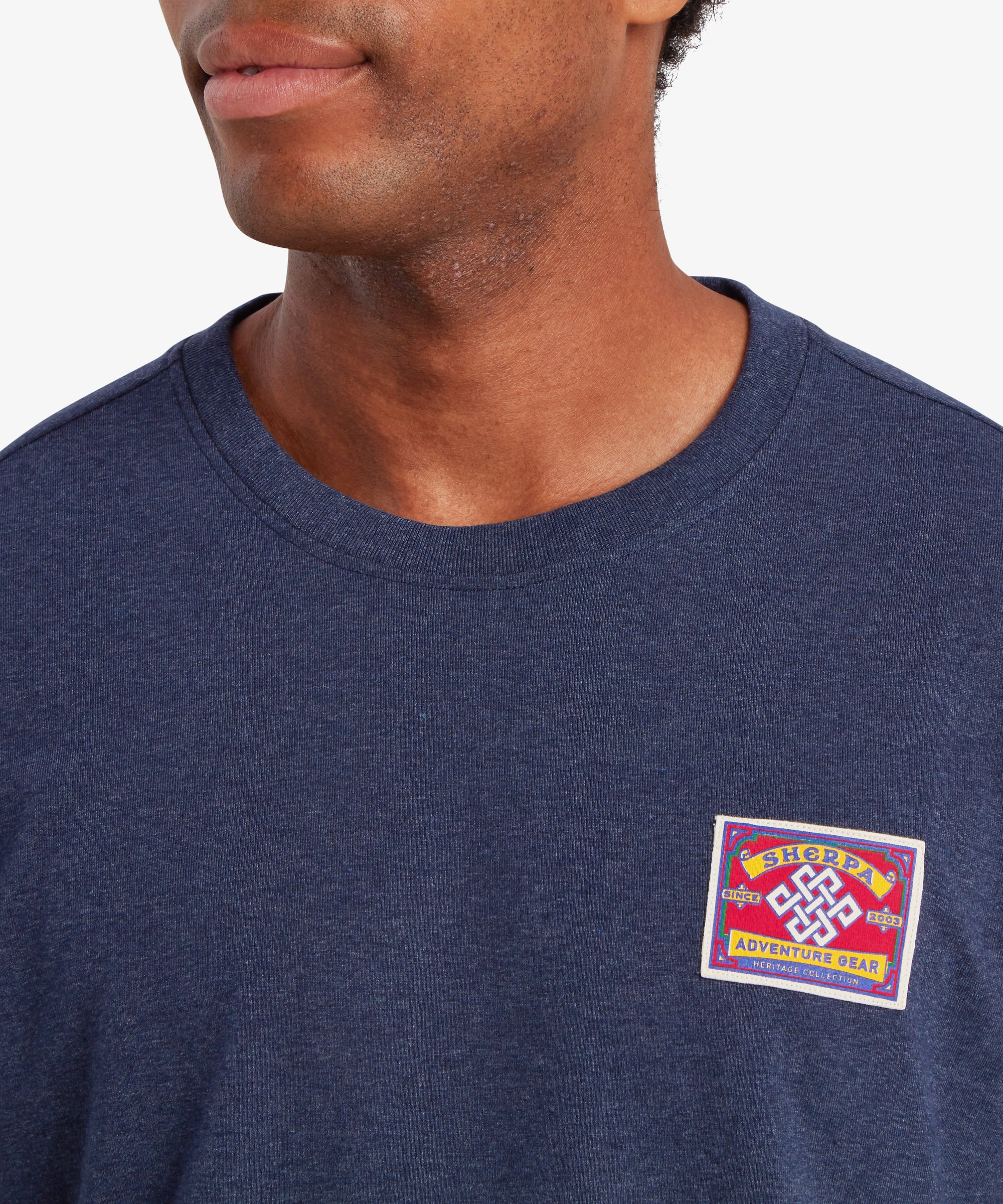 Jutnu Patch T-Shirt - Rathee Blue - Image 6