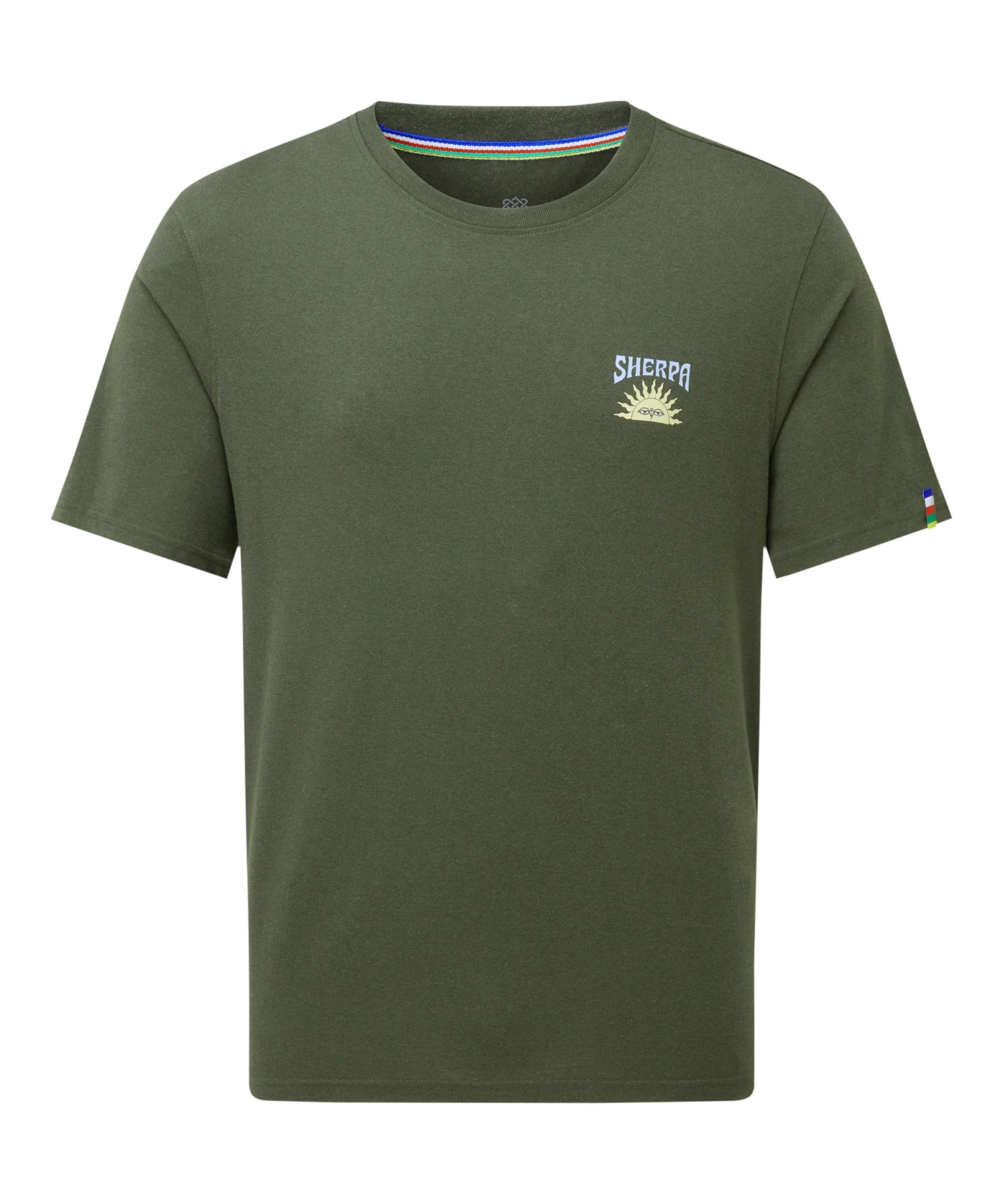 Jutnu Psychedelic T-Shirt - Evergreen