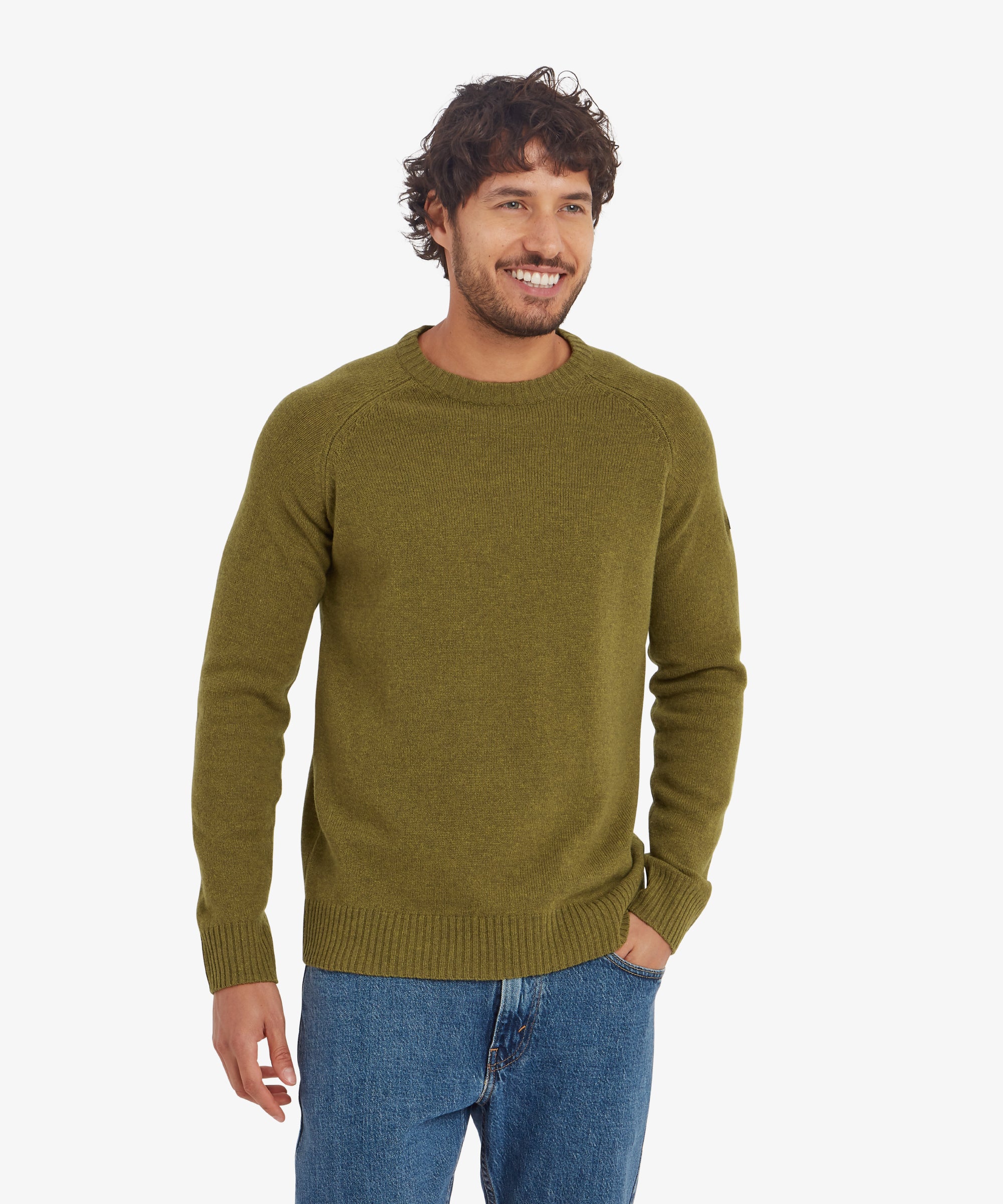 Kangtega Crew Sweater  - Moss - Image 2