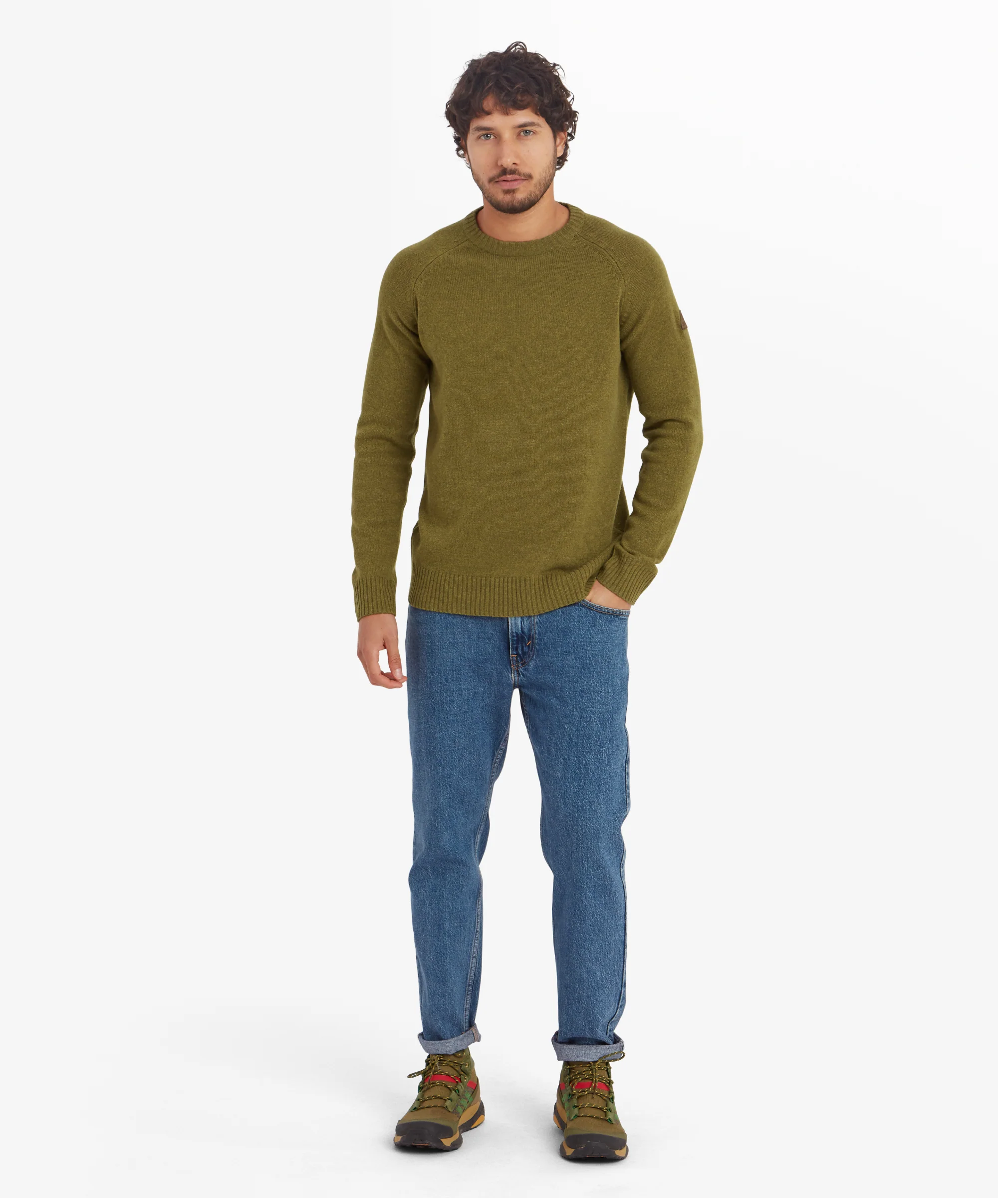 Kangtega Crew Sweater  - Moss - Image 3