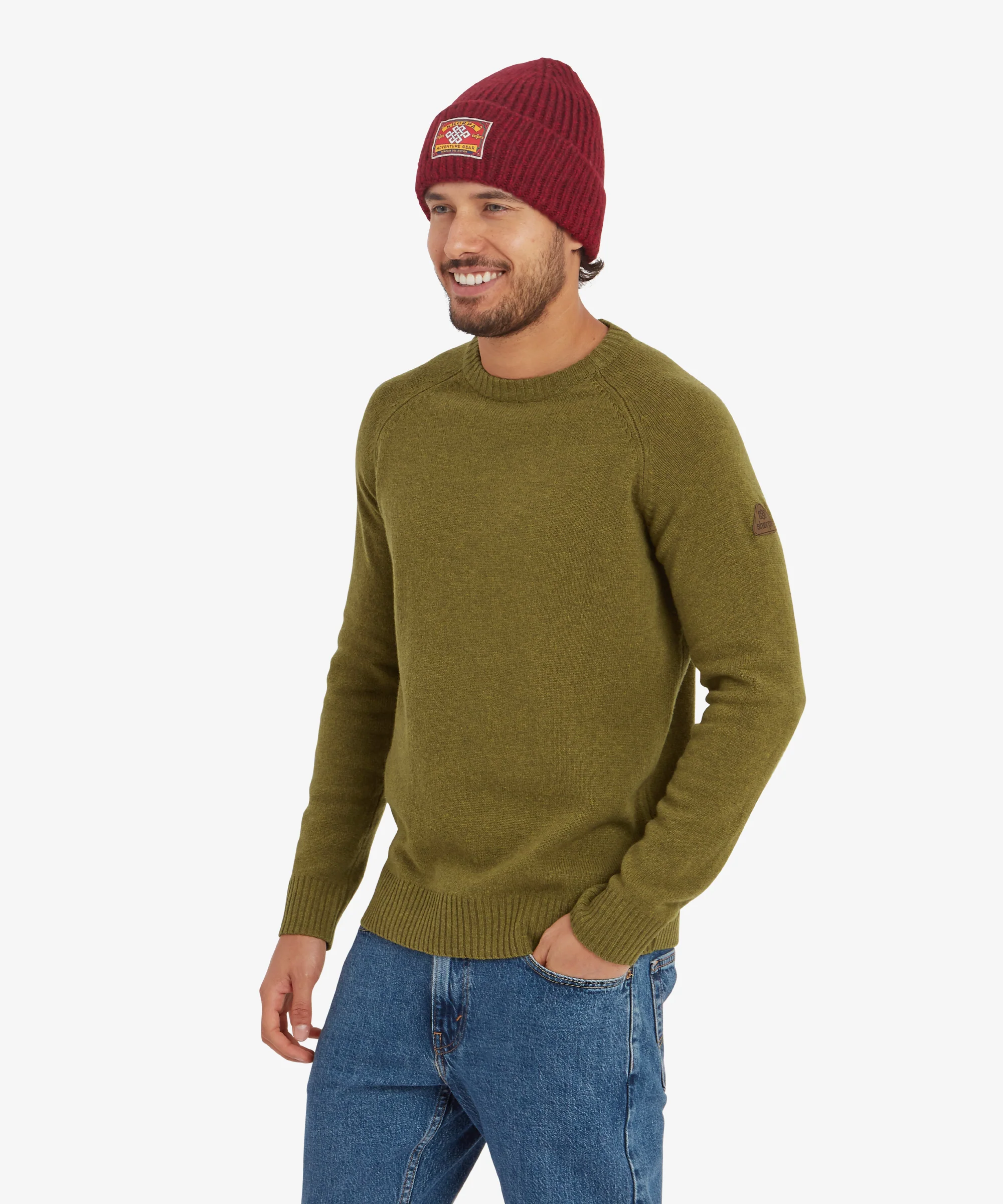 Kangtega Crew Sweater  - Moss - Image 4