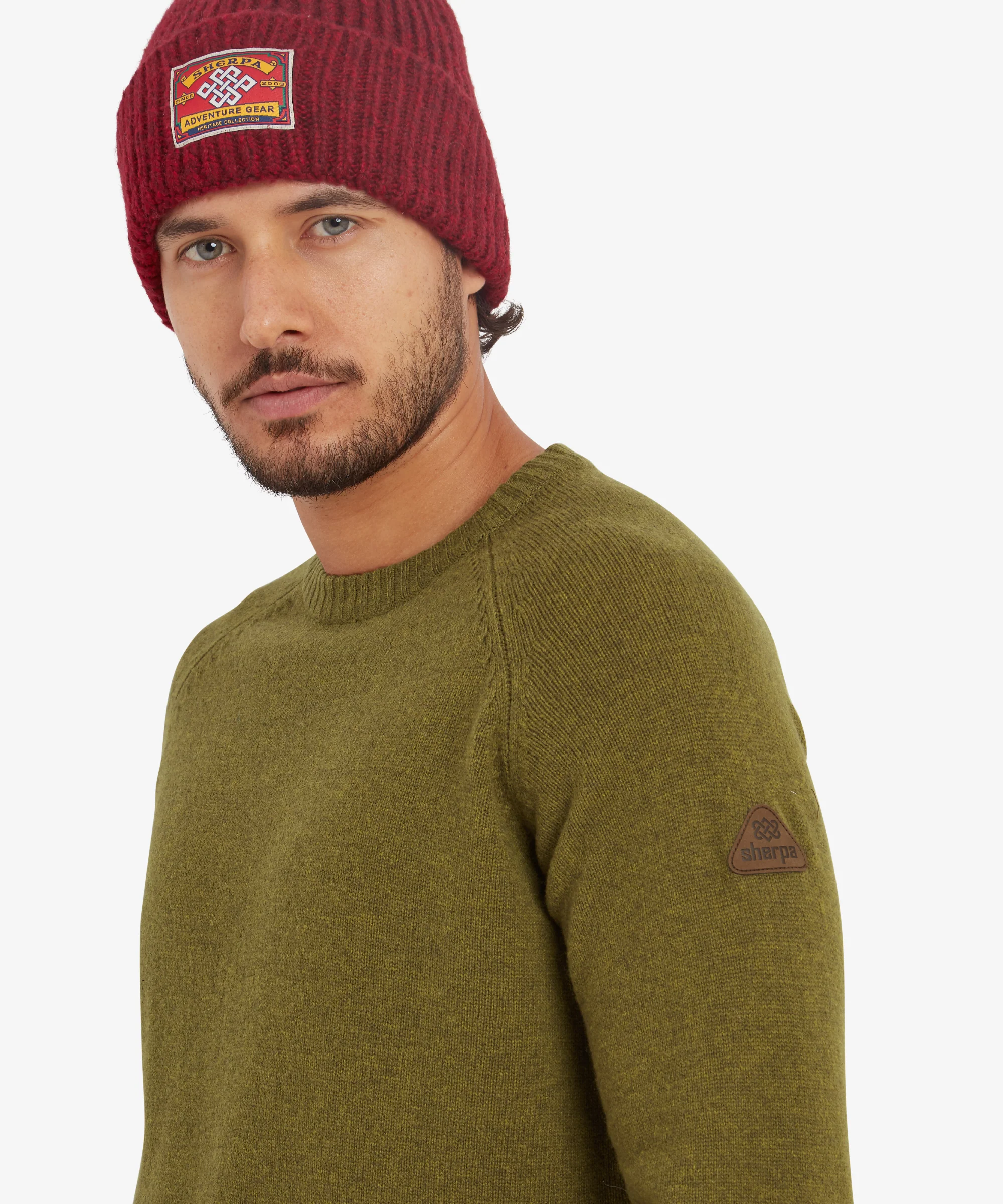 Kangtega Crew Sweater  - Moss - Image 5