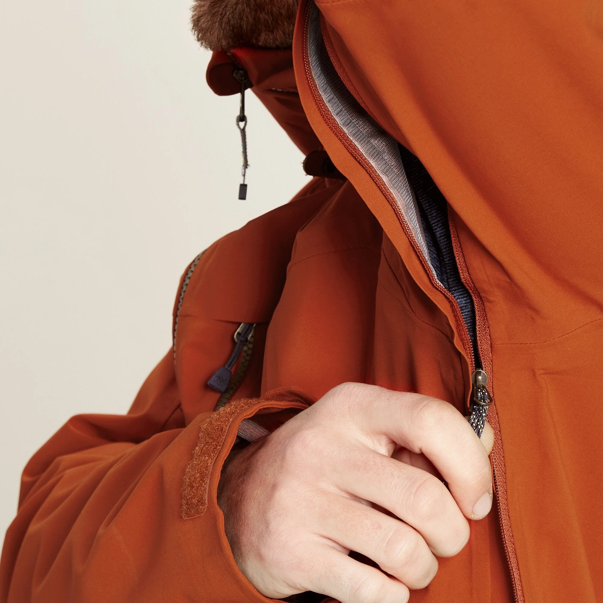 Makalu Jacket - Orange - Image 3